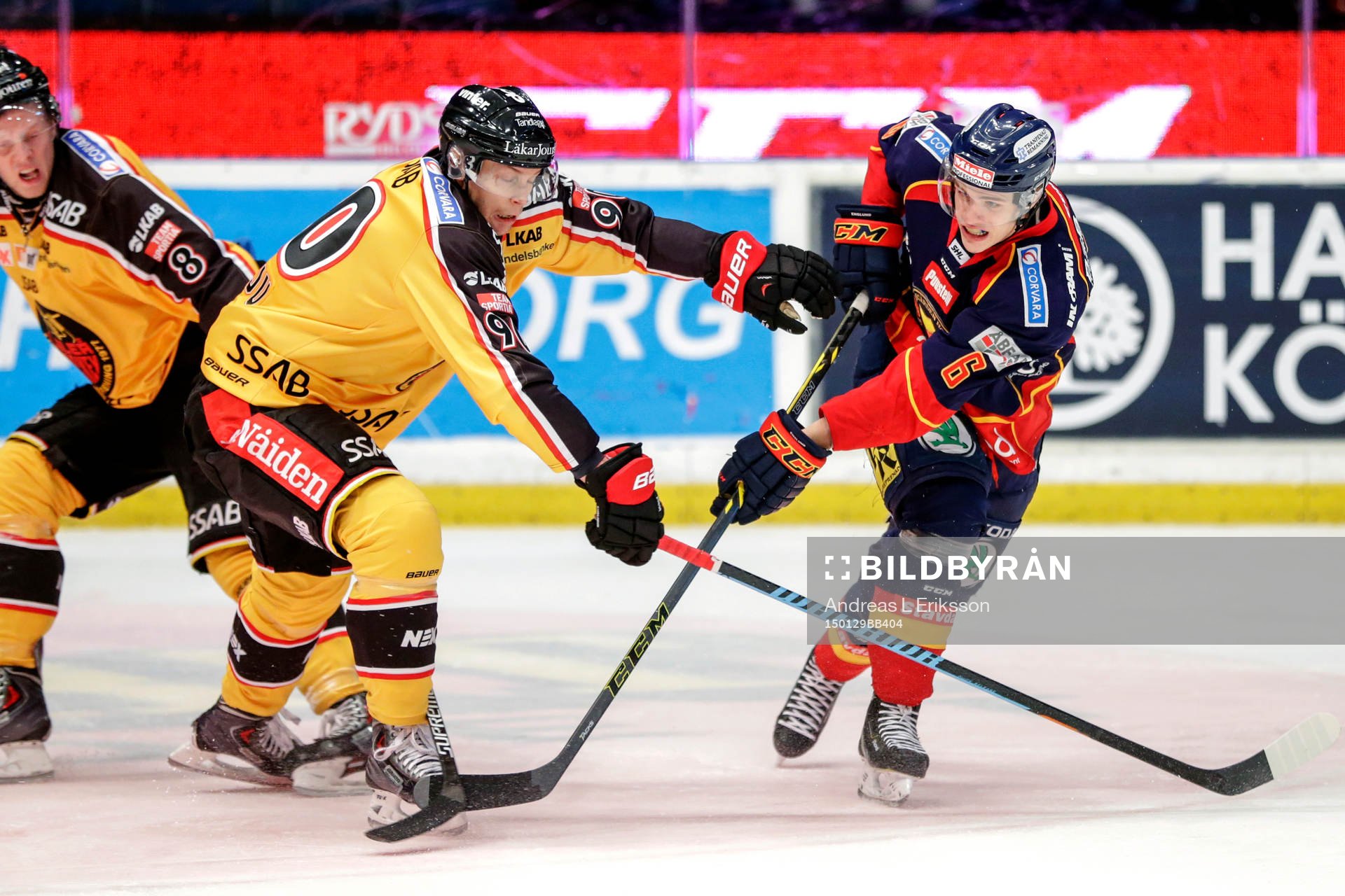 Luleås Johan Harju och Djurgården Andreas Englund