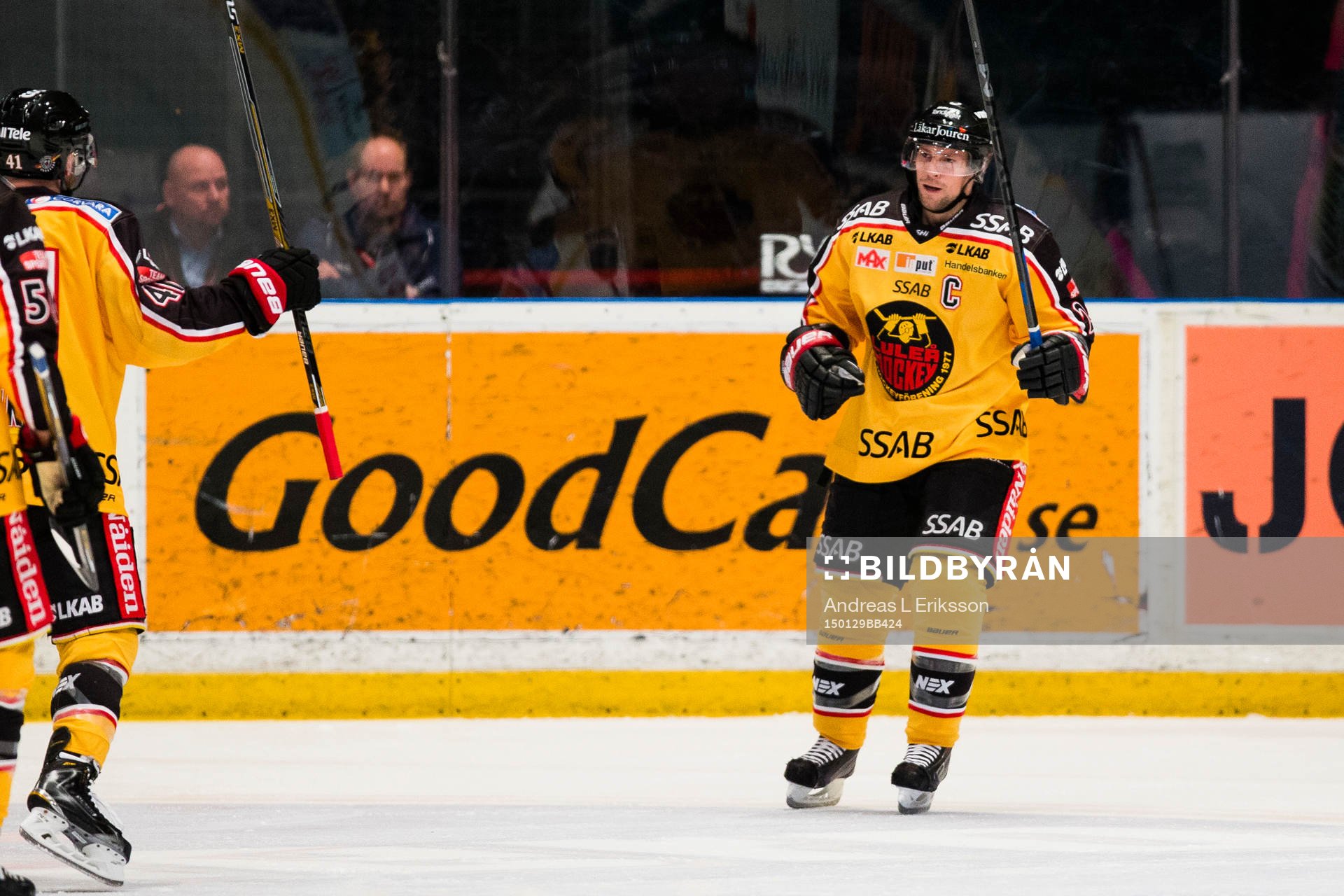 Luleås Chris Abbott jublar