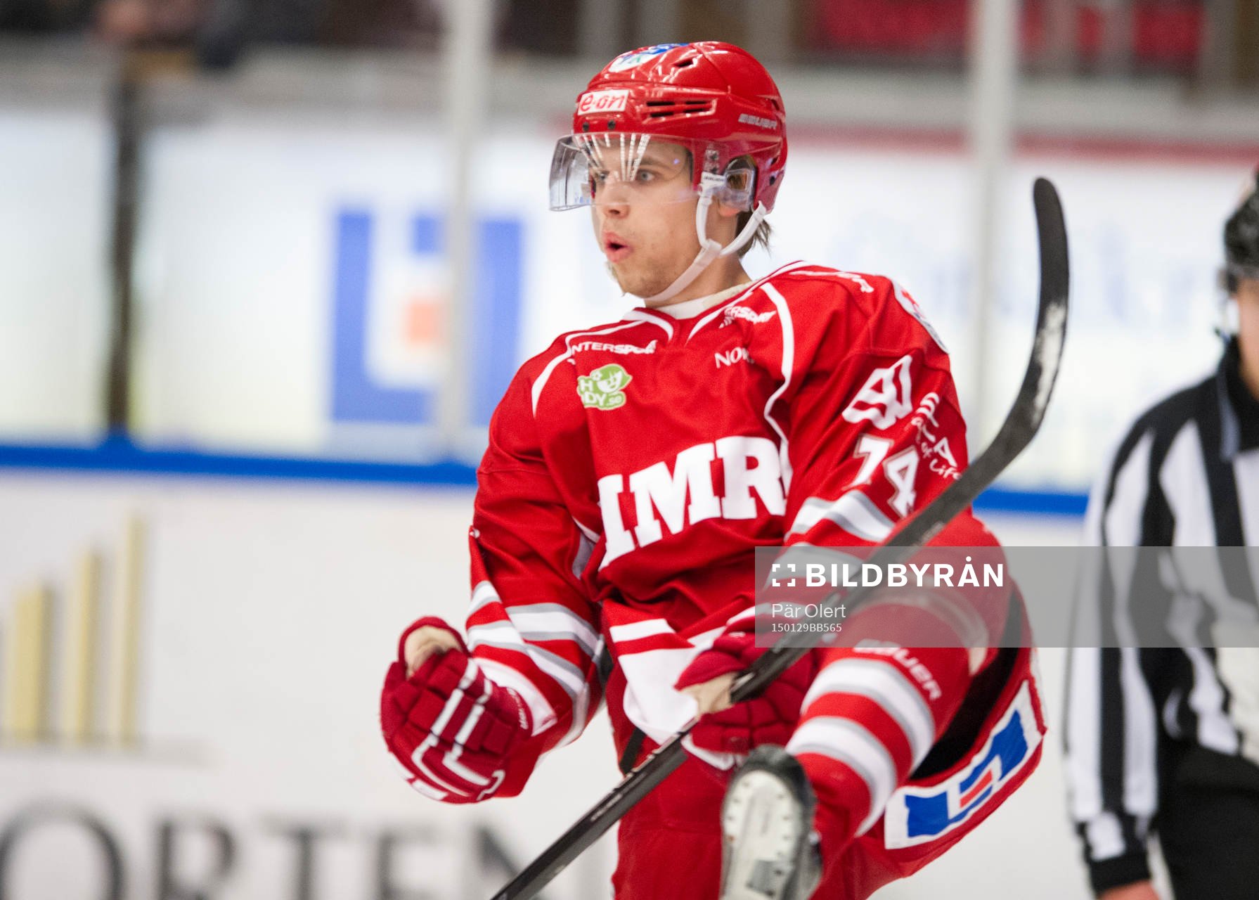 Timrås Emil Pettersson jublar