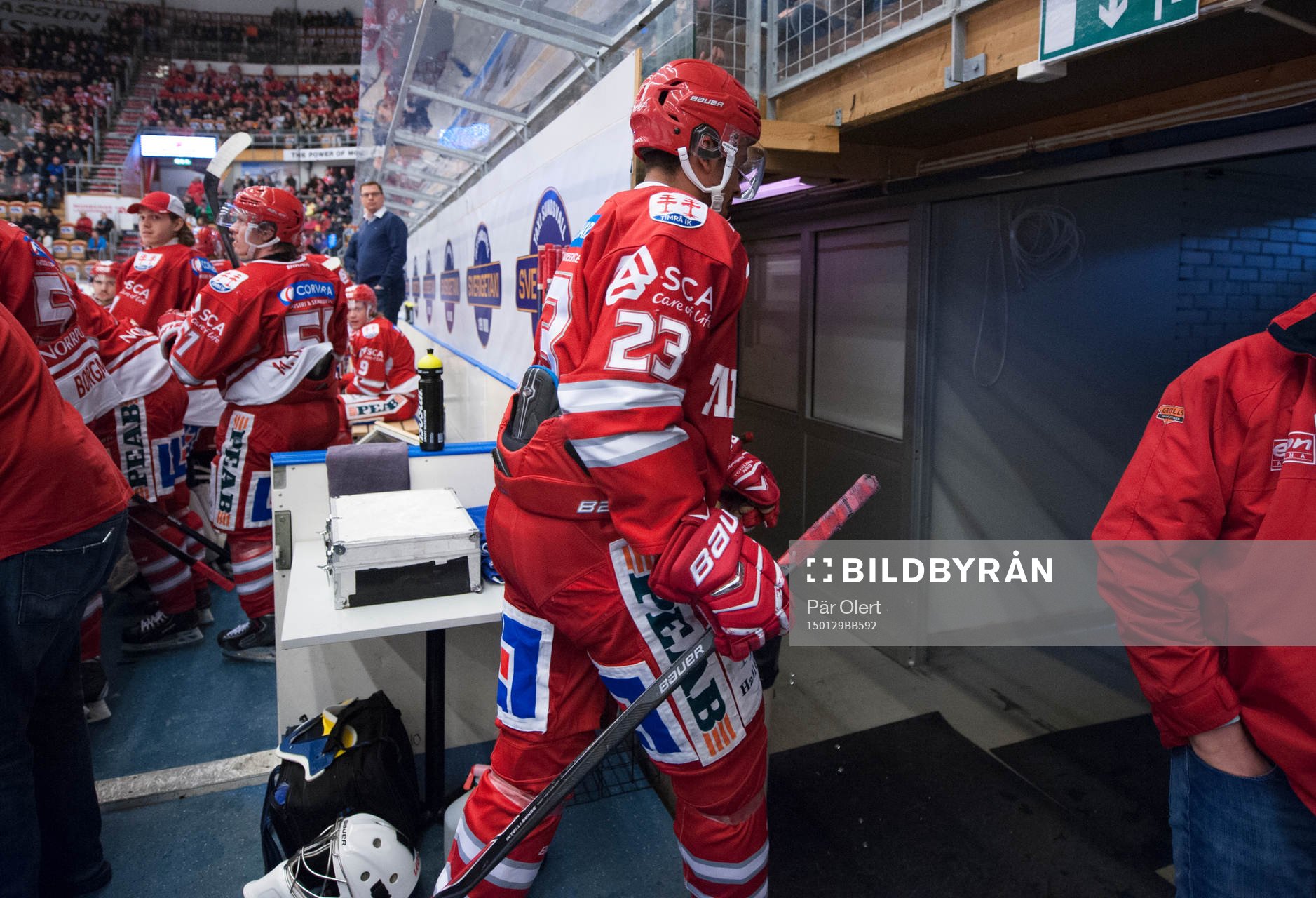 Timrås Jeremy Boyce-Rotevall får matchstraff