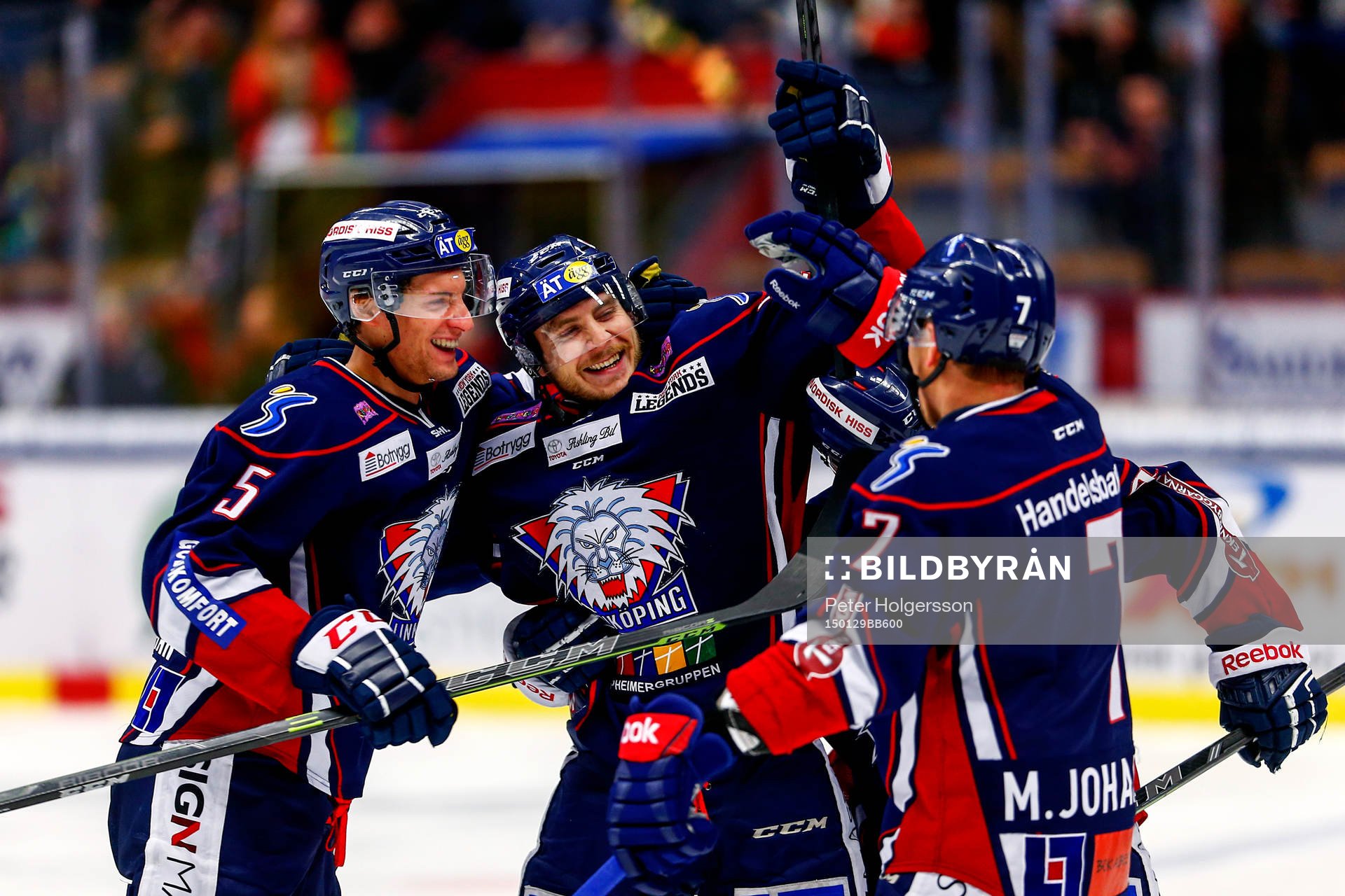 Linköpings Fredric Andersson jublar