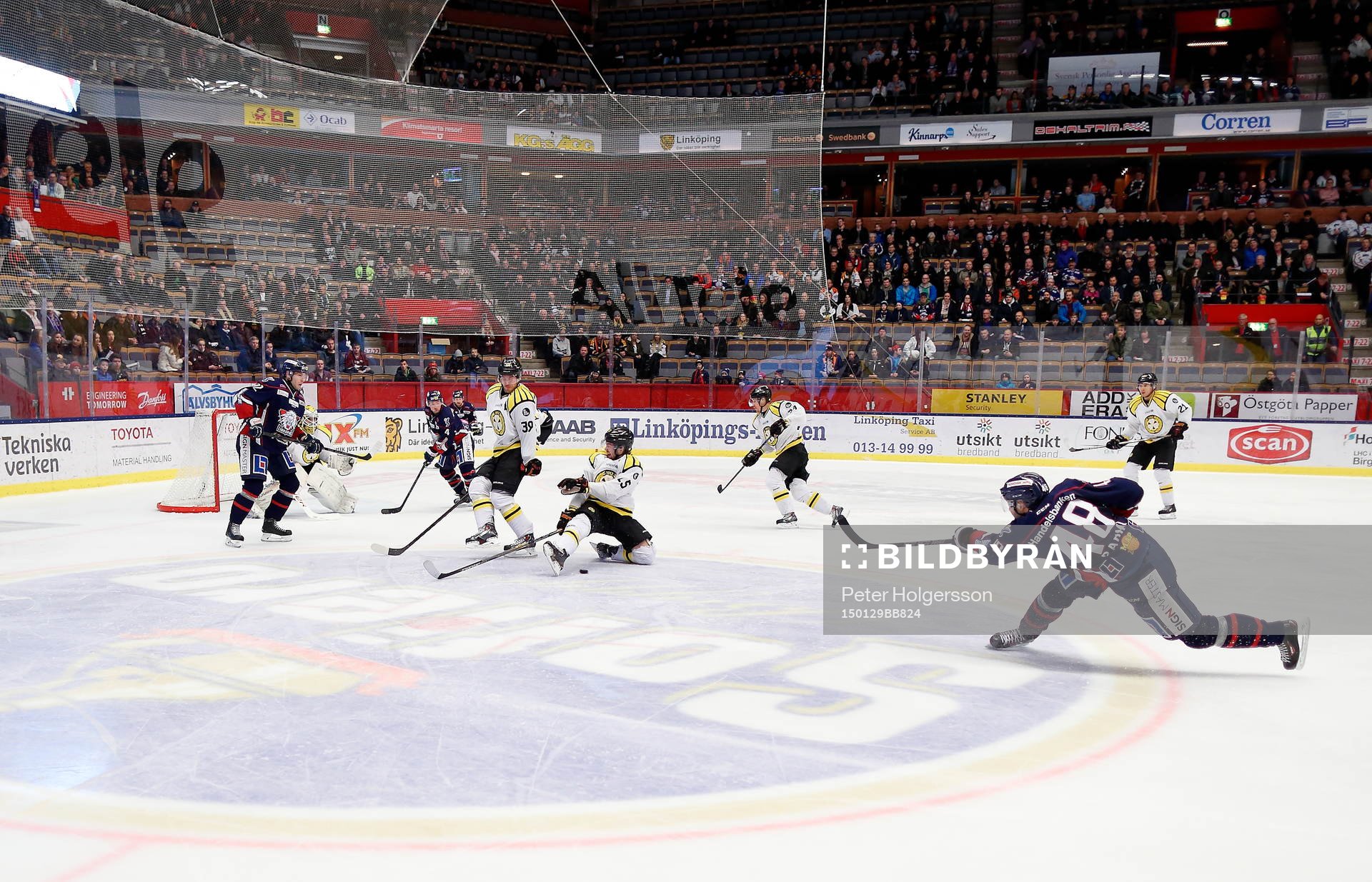 Skott av Linköpings Daniel Rahimi