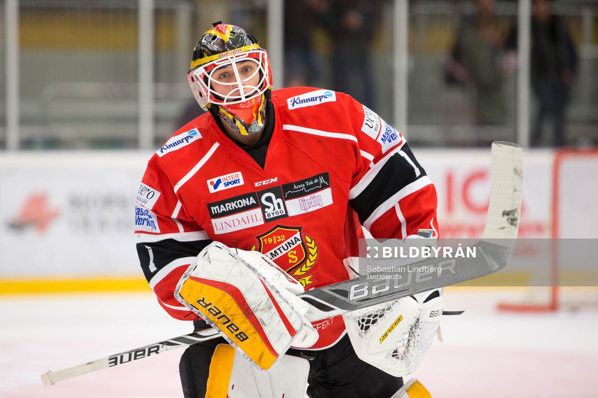 Almtunas målvakt Jonas Johansson