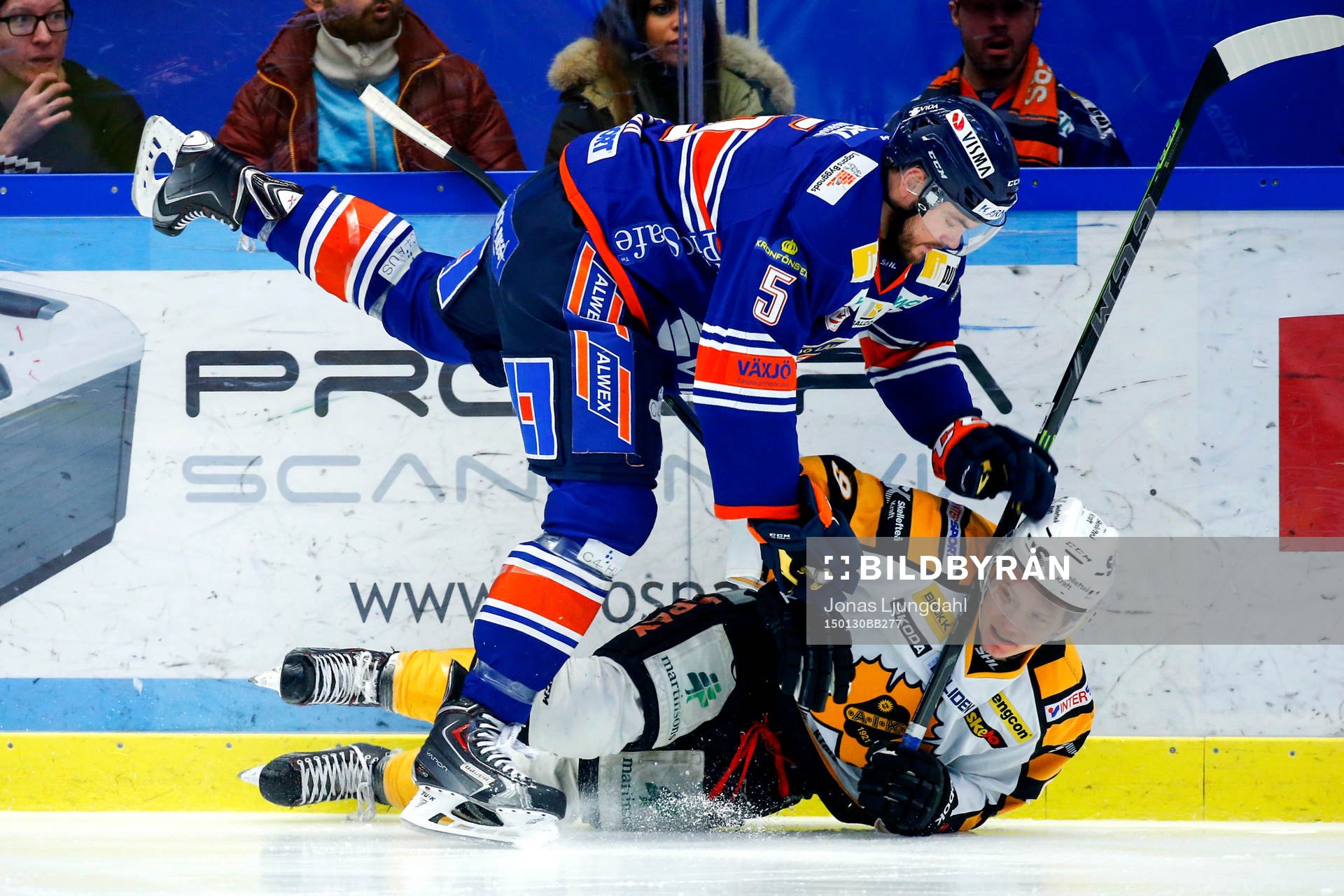 Växjös Noah Welch och Skellefteås Patrik Zackrisson