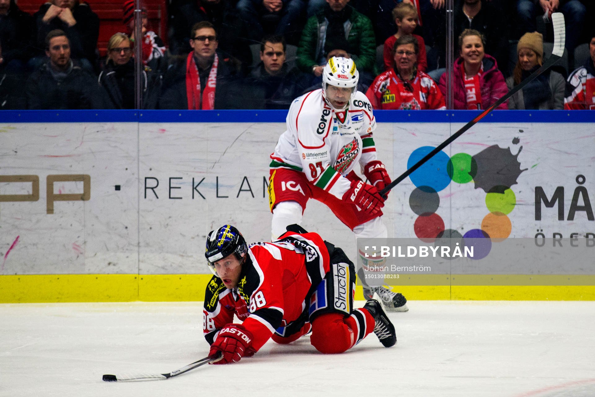 Modos Donald Brashear och Örebros Viktor Ekbom