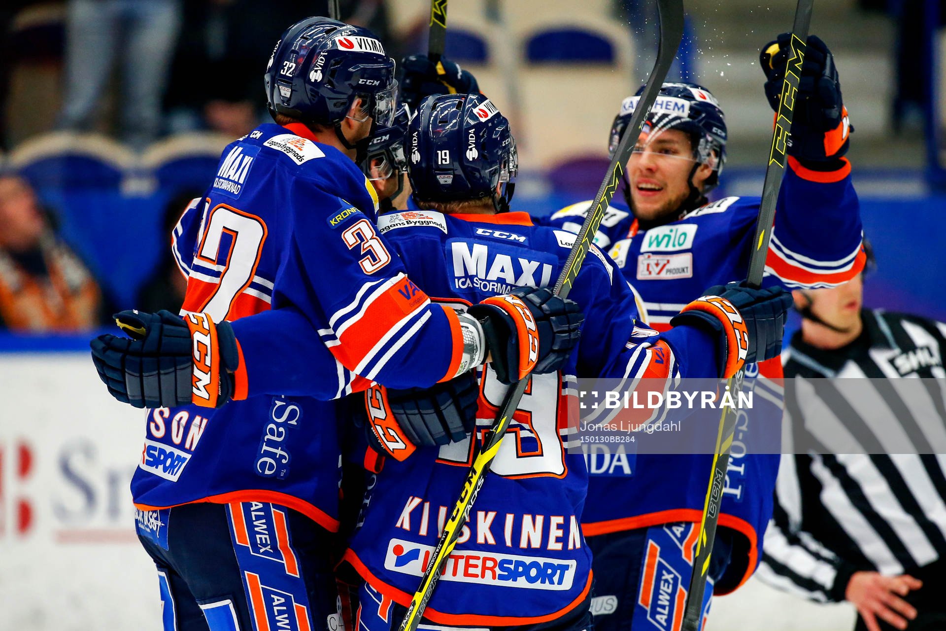 Växjös Cory Murphy jublar