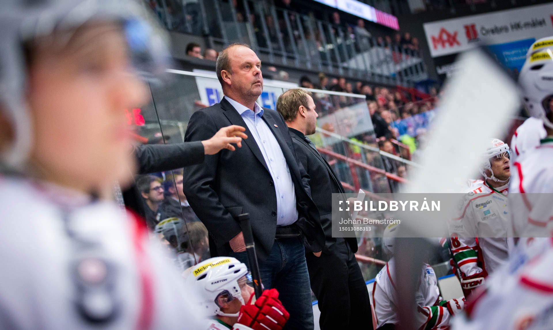 Modos tränare Per-Erik Johnsson deppar