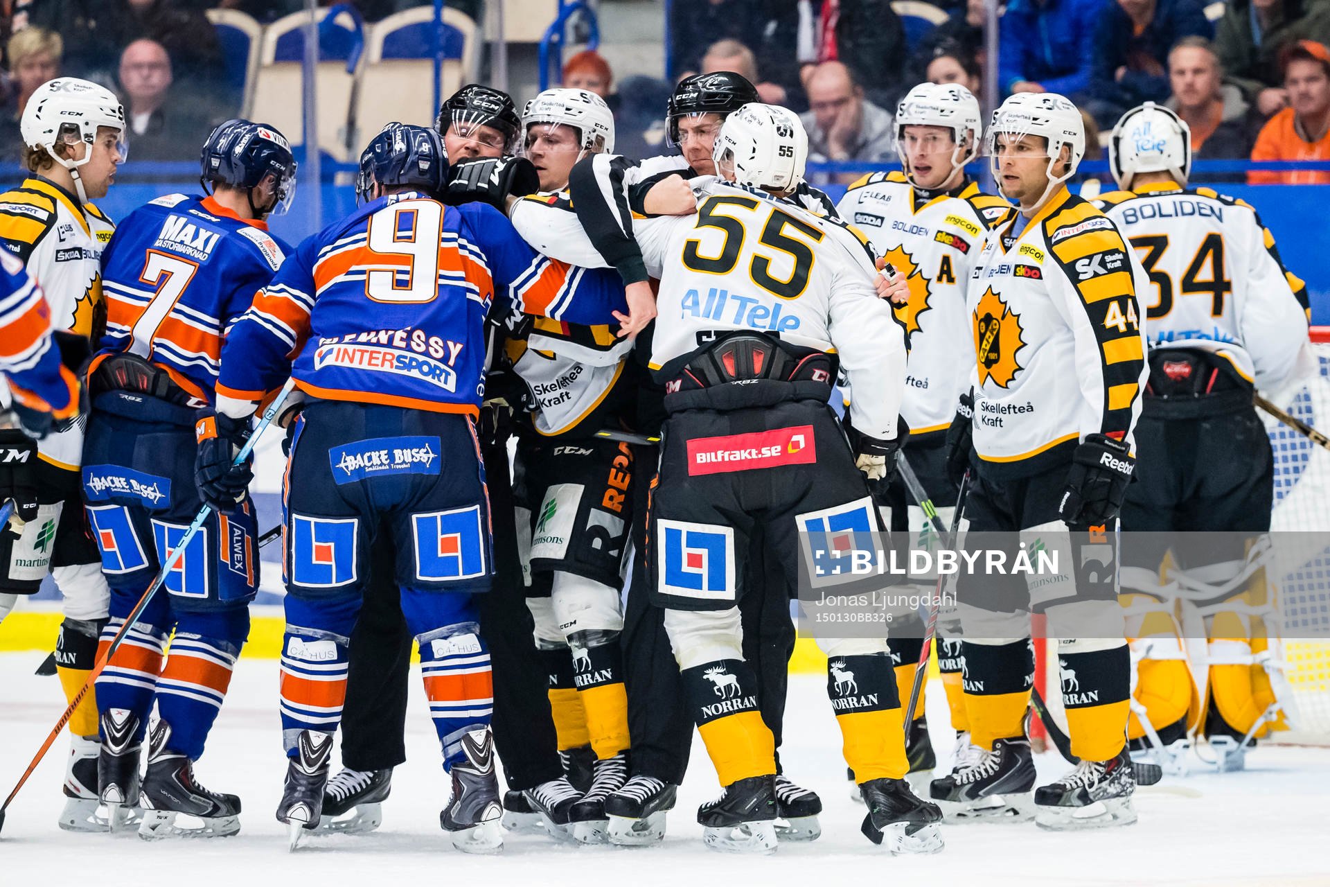 Gruff framför Skellefteås mål