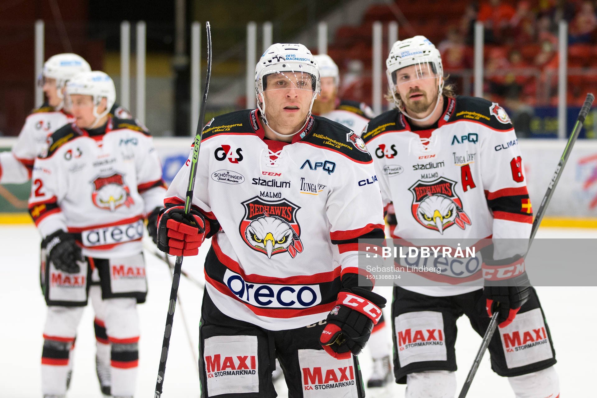 Malmös Fredrik Storm mitt i bild kvitterar till 1-1 i