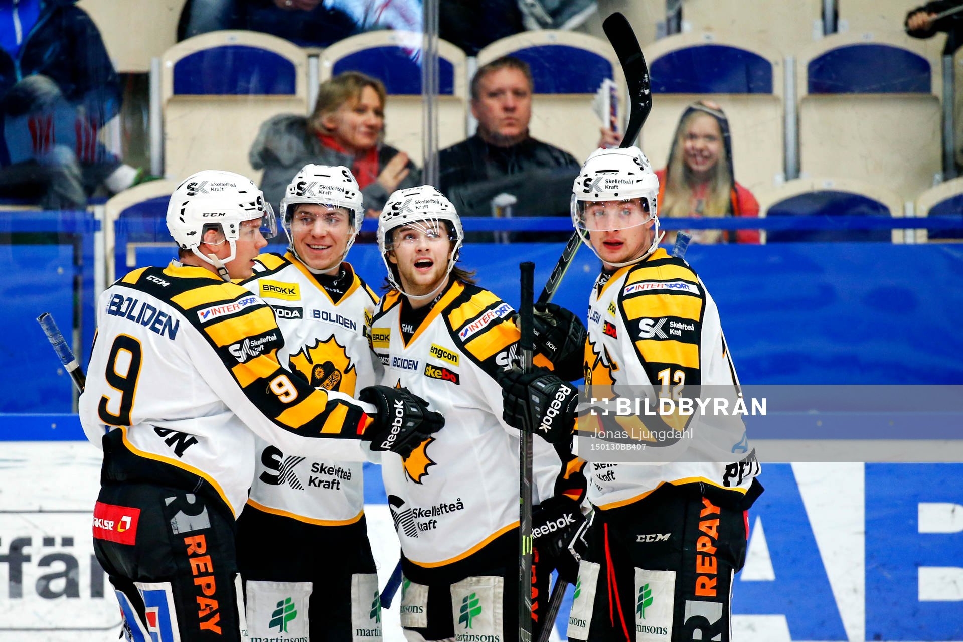 Skellefteås Pär Lindholm jublar