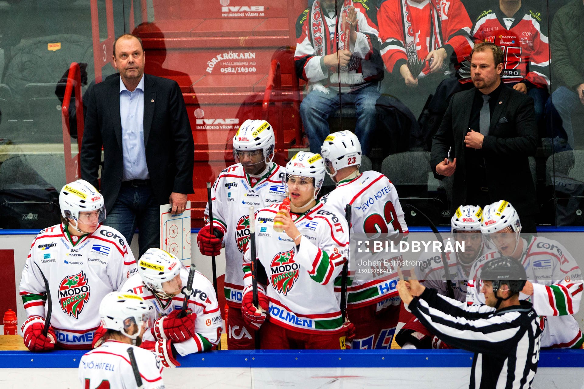 Modos tränare Per-Erik Johnsson deppar