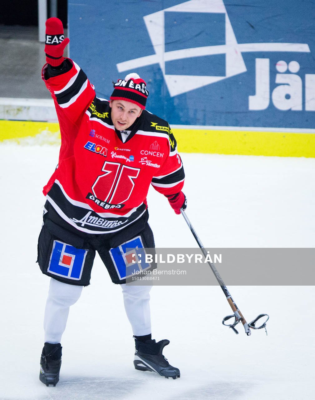 Örebros målvakt Julius Hudacek håller nollan och åker