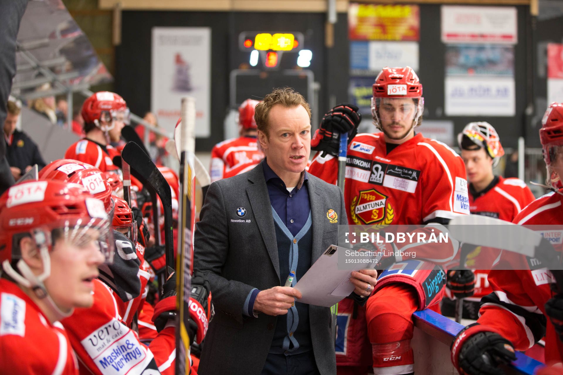 Almtunas tränare Niklas Eriksson