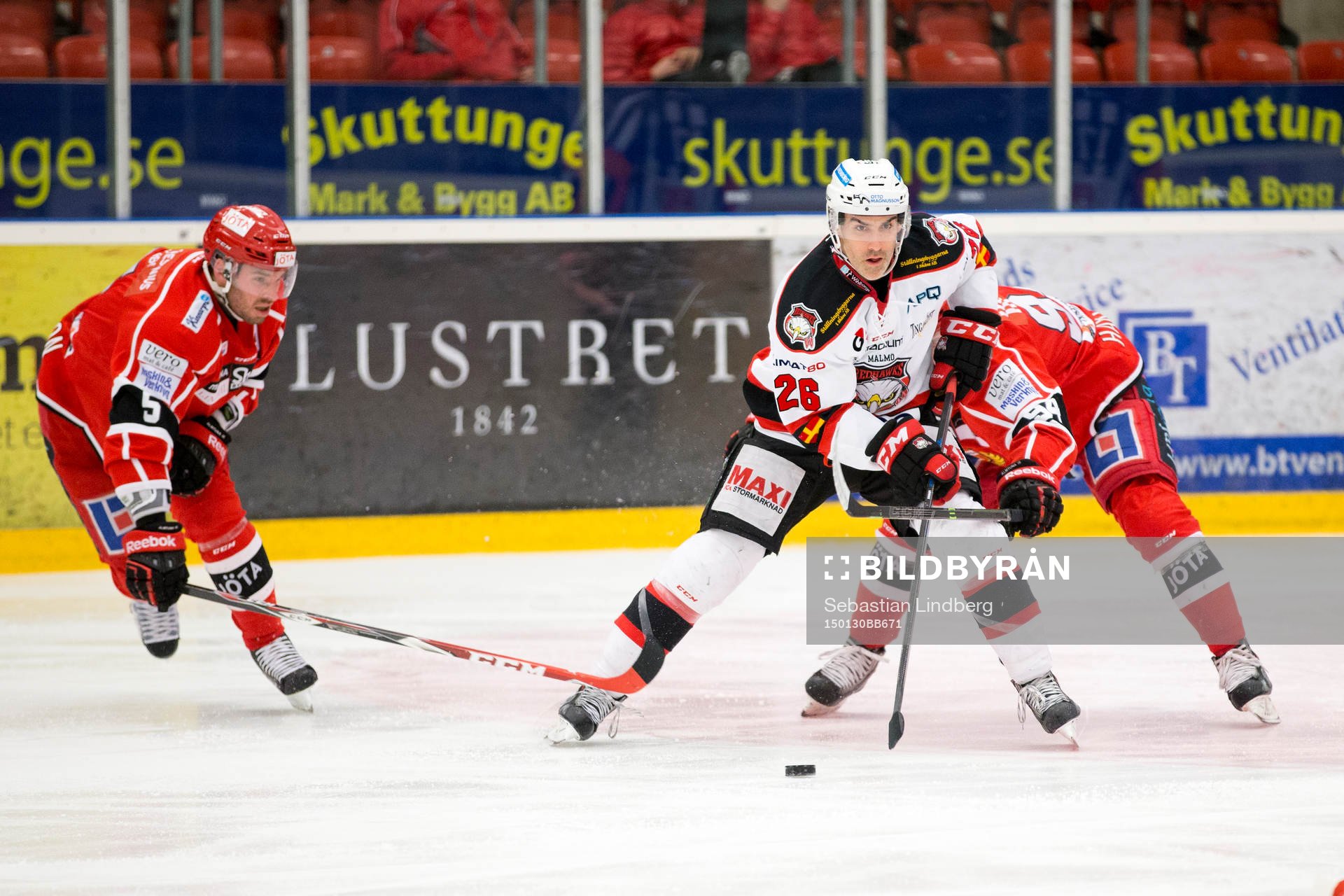 Almtunas Per Svensson, Malmös Yanick Lehoux, Almtunas