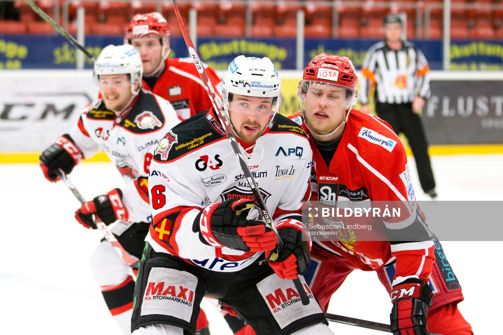 Malmös Magnus Häggström och Almtunas Martin Janohls