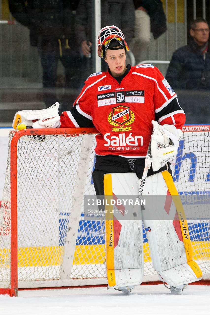 Almtunas målvakt Jonas Johansson