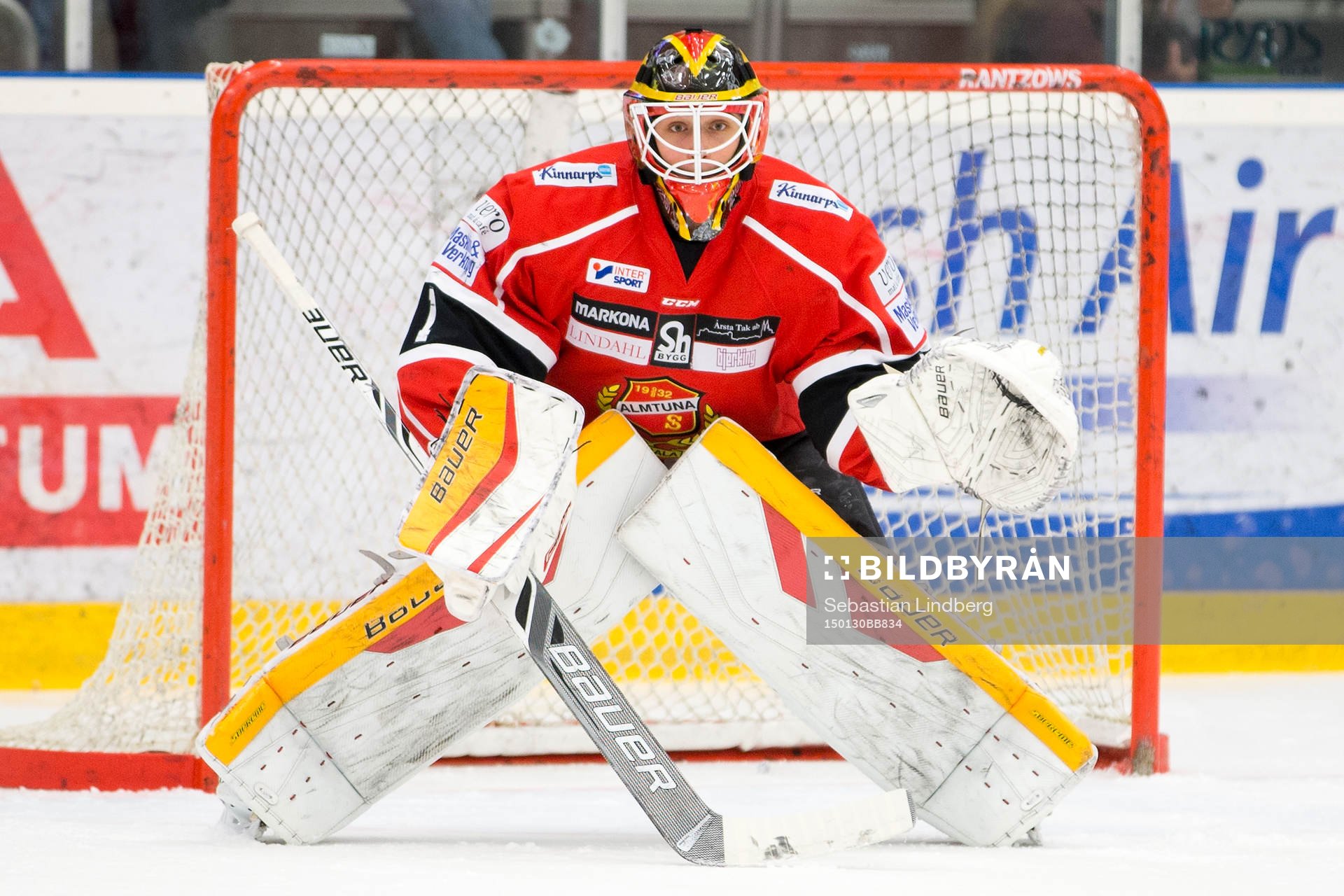 Almtunas målvakt Jonas Johansson