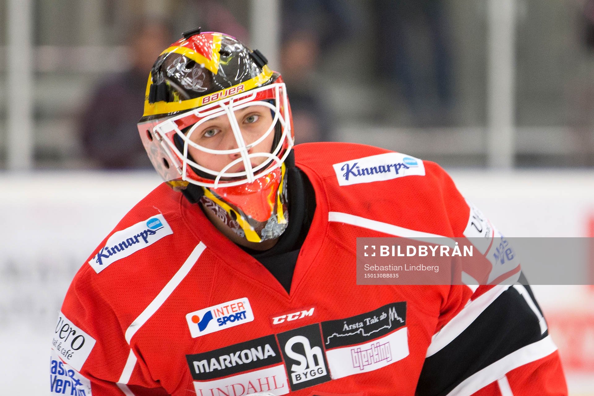 Almtunas målvakt Jonas Johansson