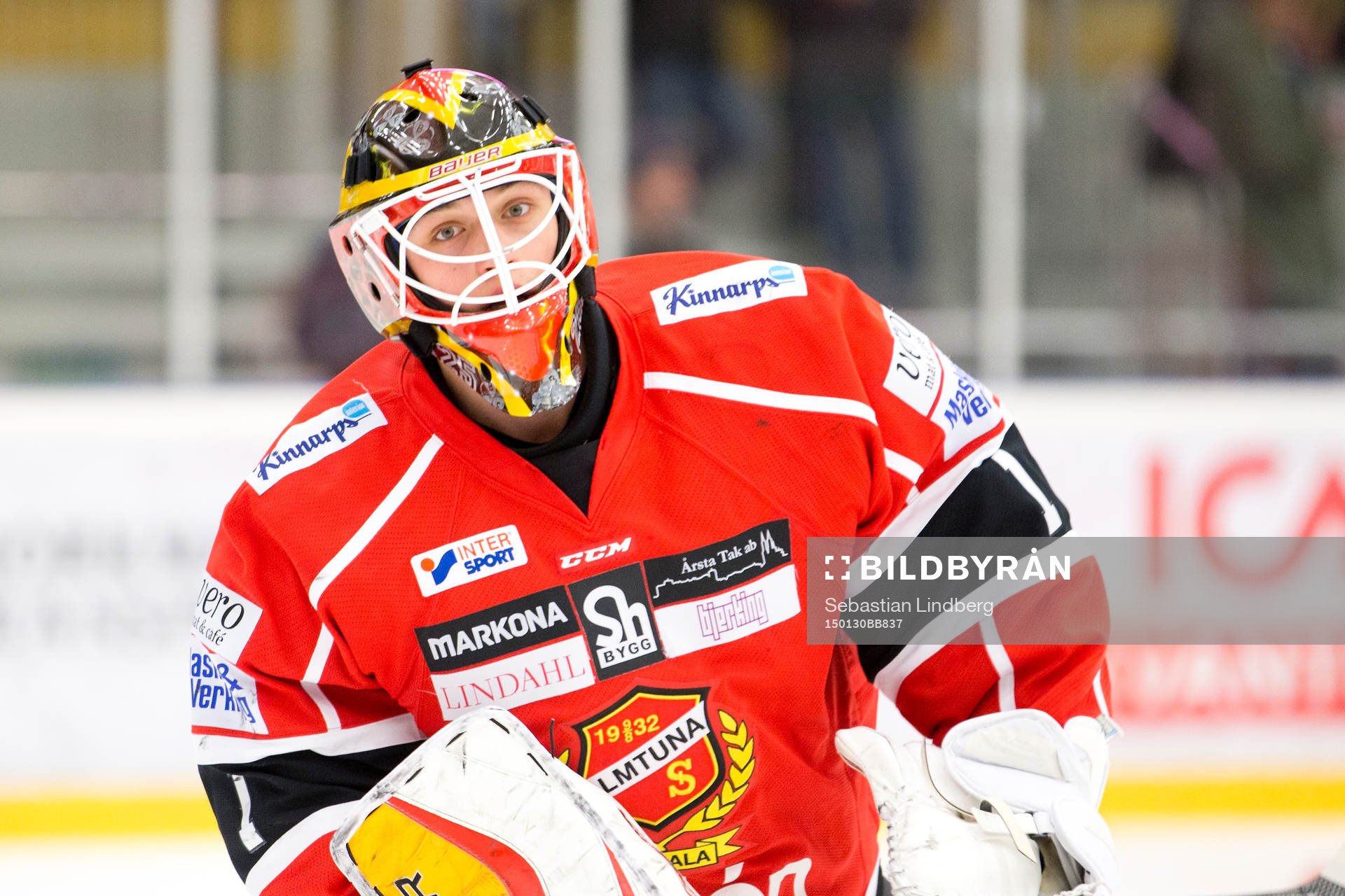 Almtunas målvakt Jonas Johansson