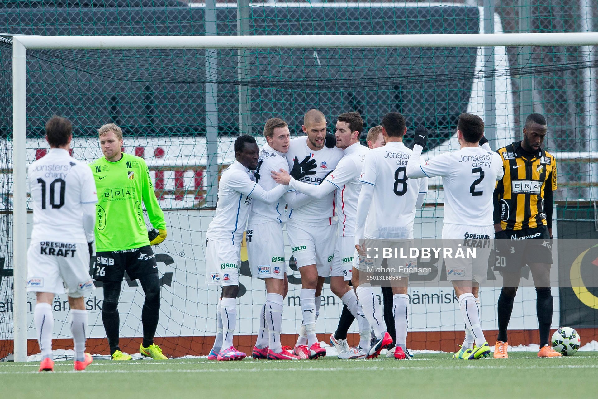 Jubel i Helsingborg