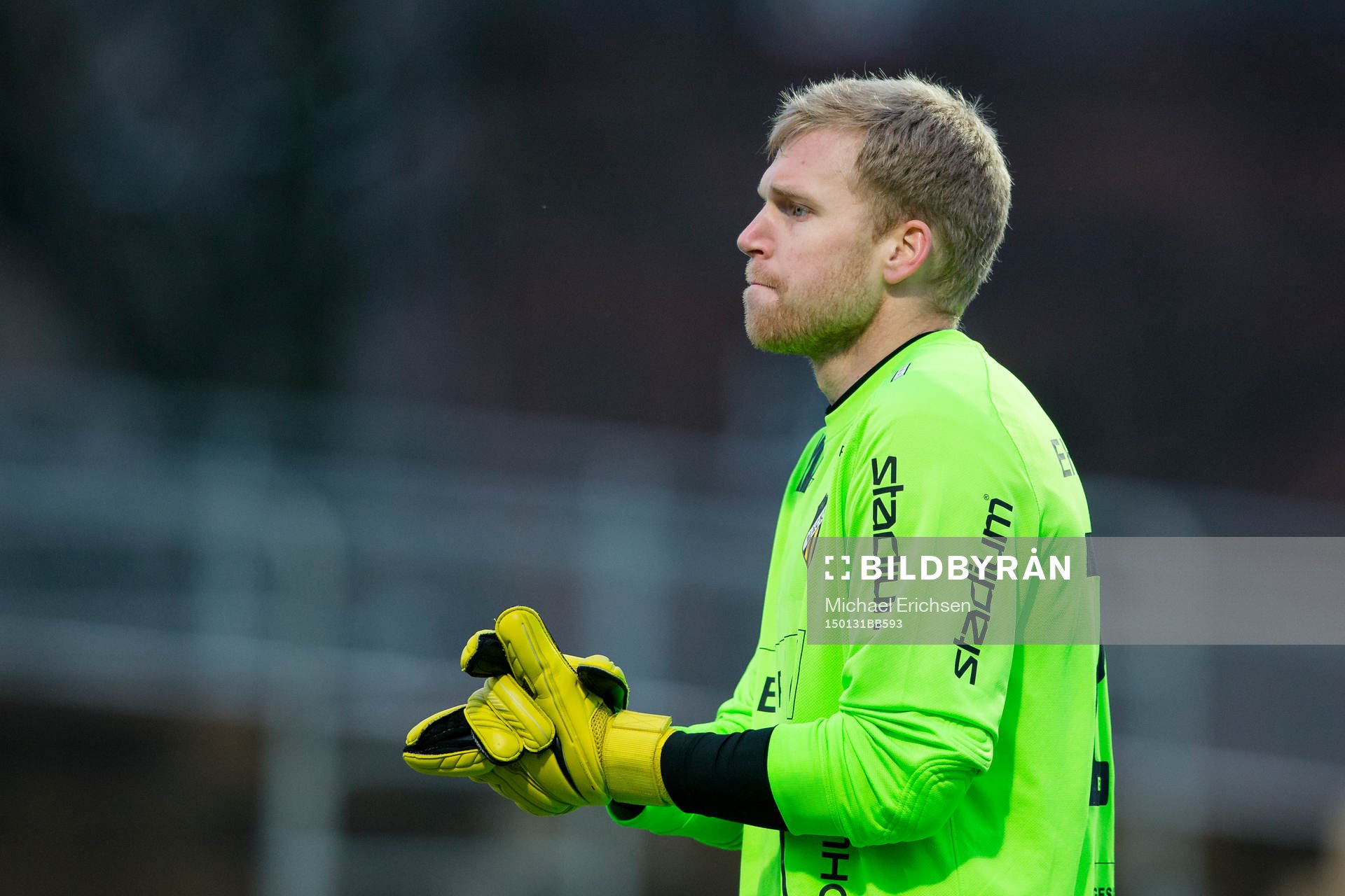 Häckens målvakt Peter Abrahamsson