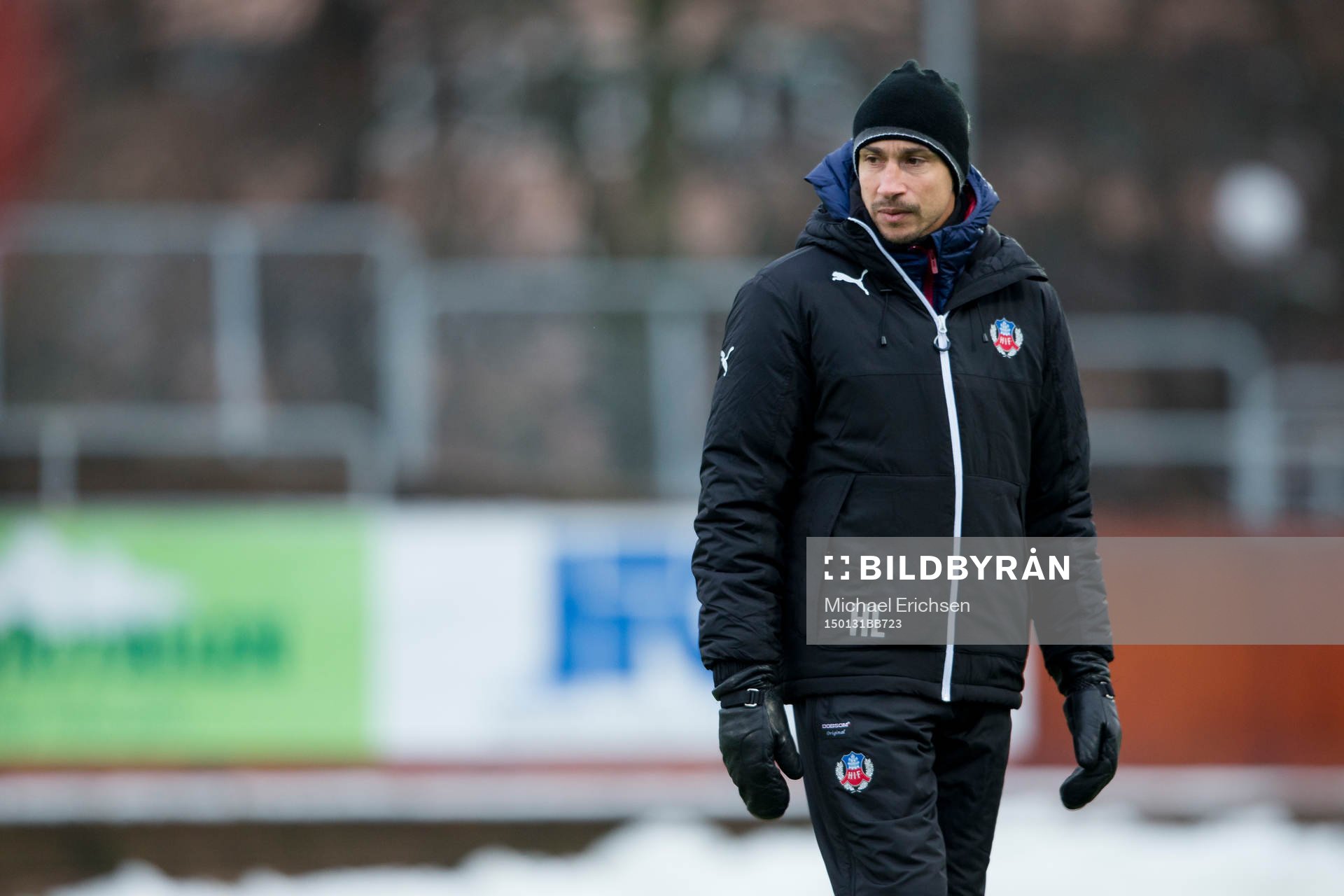 Helsingborgs tränare Henrik Larsson