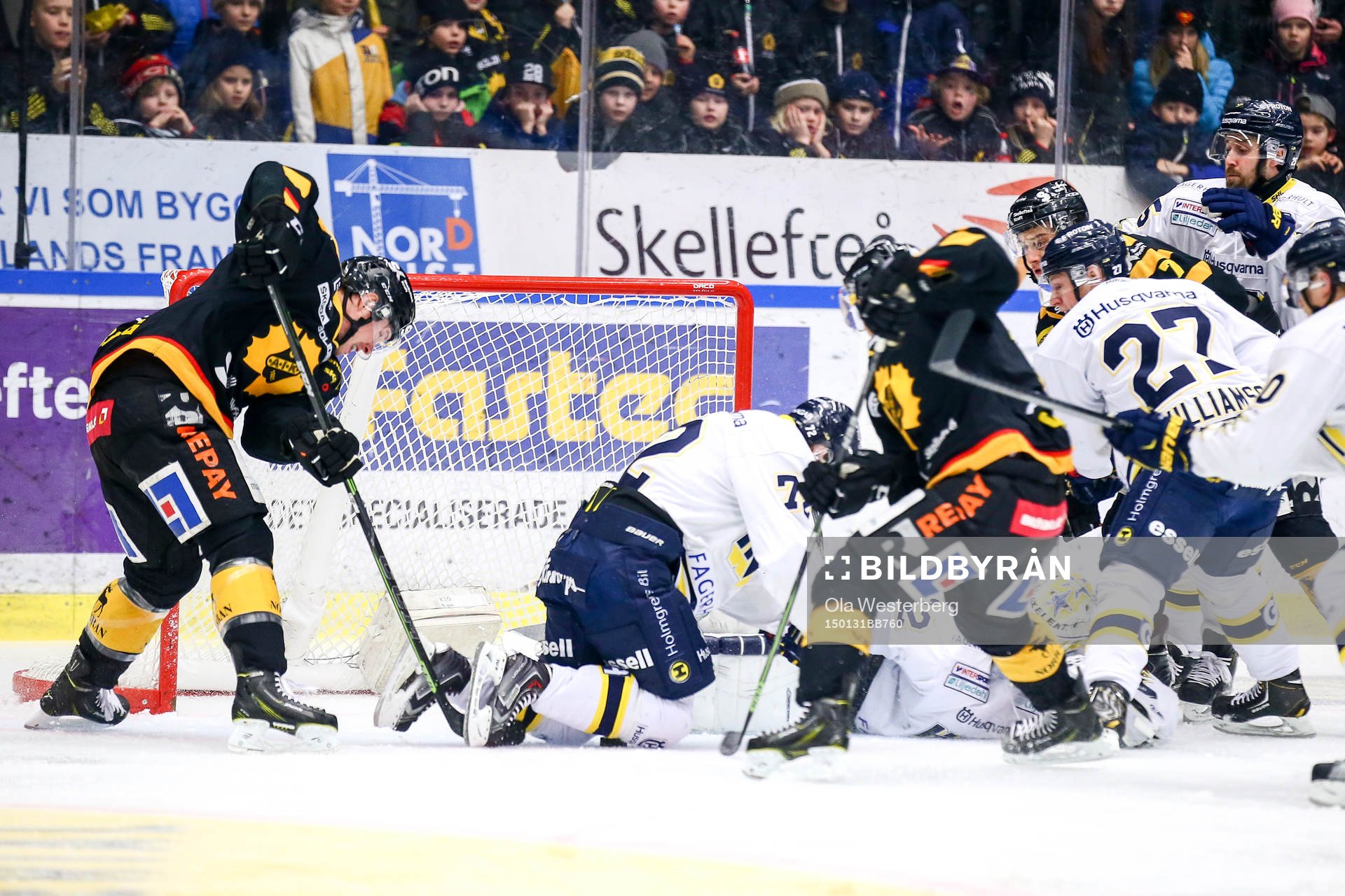 Gruff framför Hv71s mål