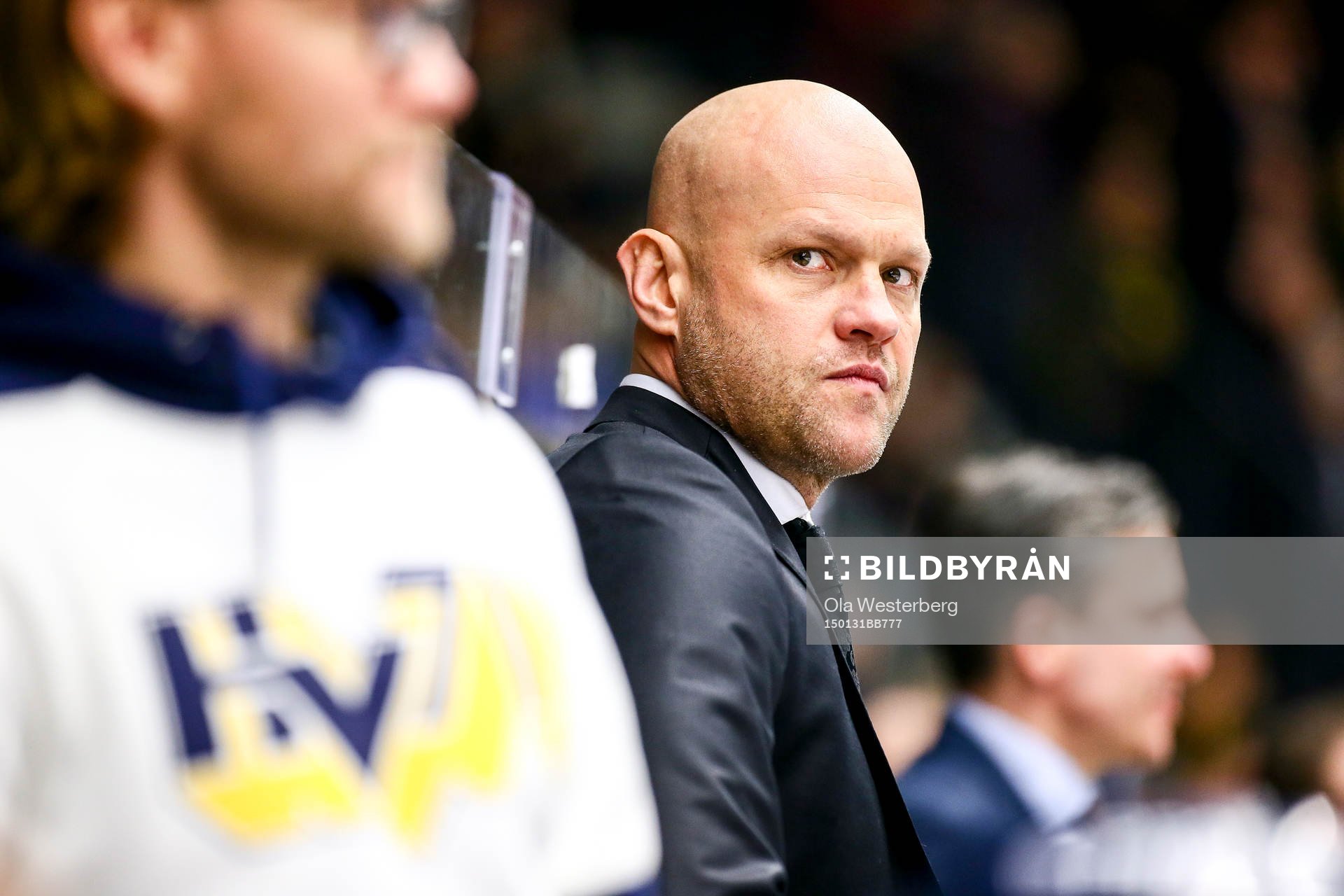 Hv71s tränare Andreas Johansson