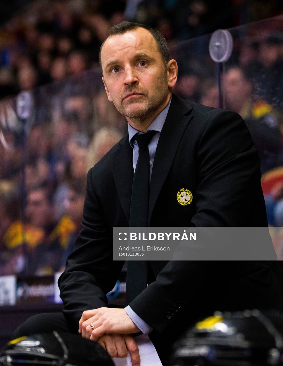 Brynäs tränare Thomas Berglund