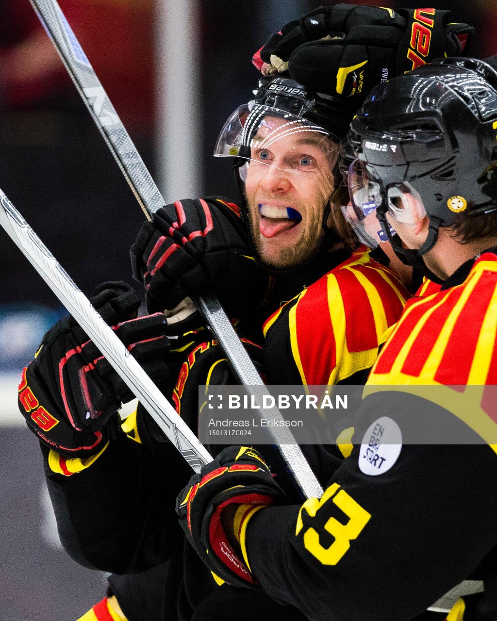Brynäs Greg Scott jublar