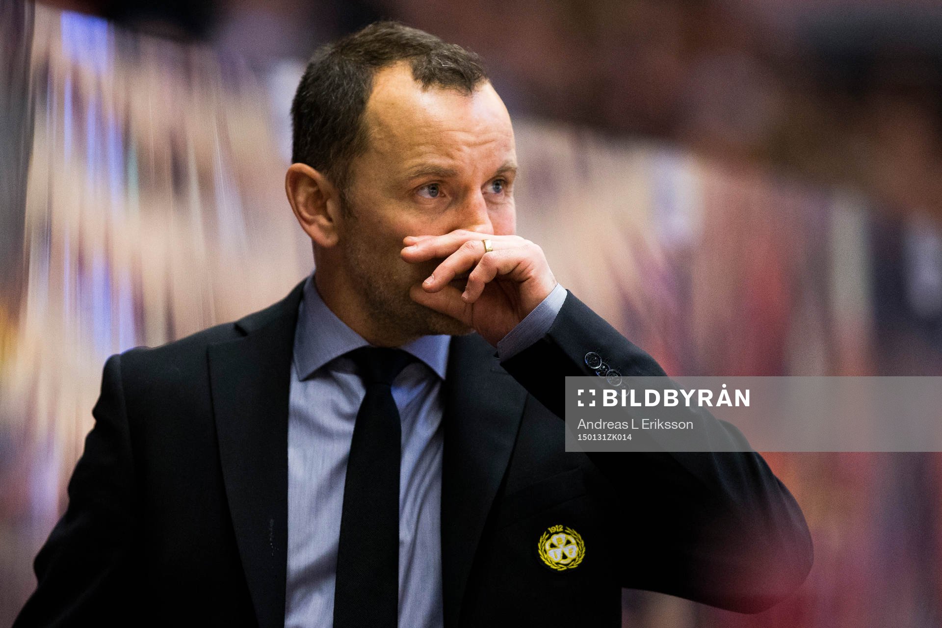 Brynäs tränare Thomas Berglund