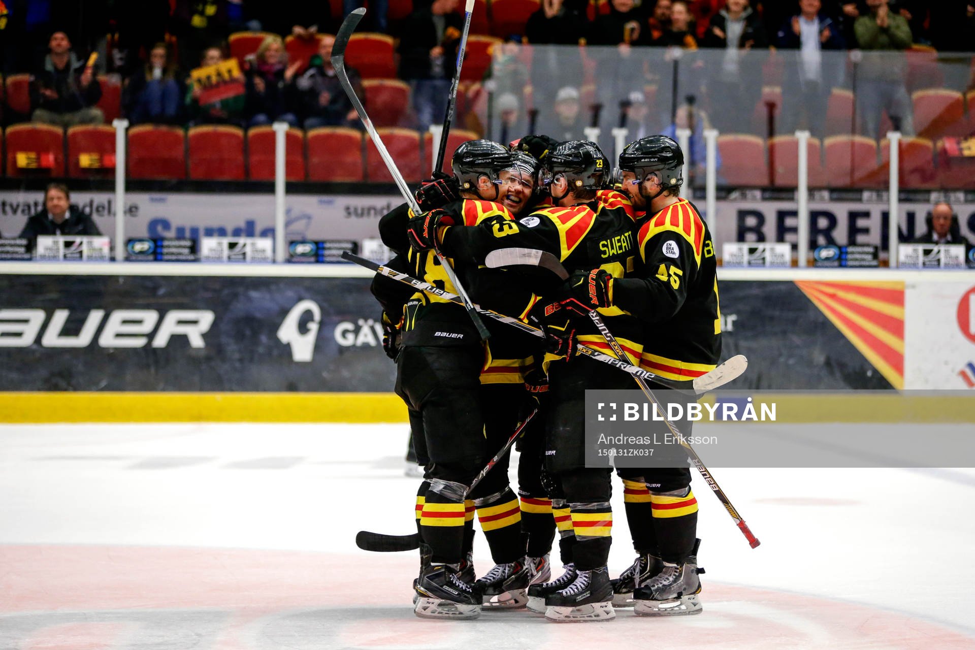 Brynäs Greg Scott jublar