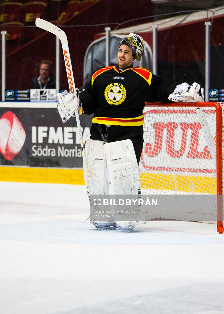 Brynäs målvakt Bernhard Starkbaum