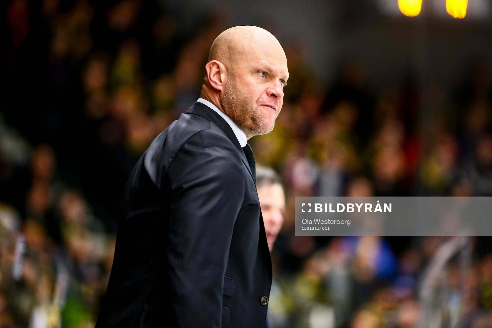 Hv71s tränare Andreas Johansson