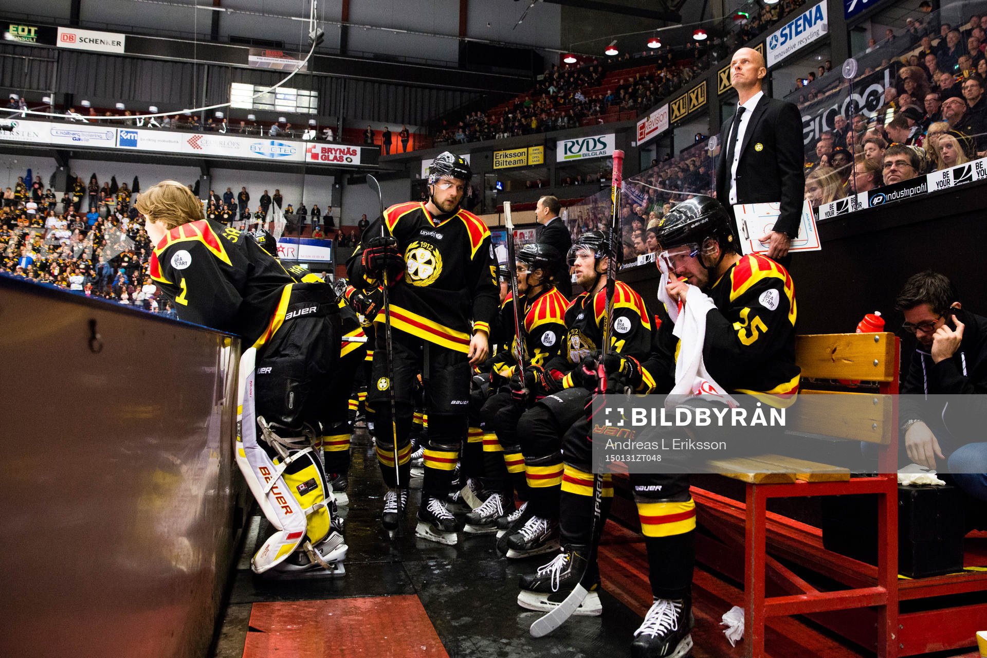 Brynäs avbytarbänk