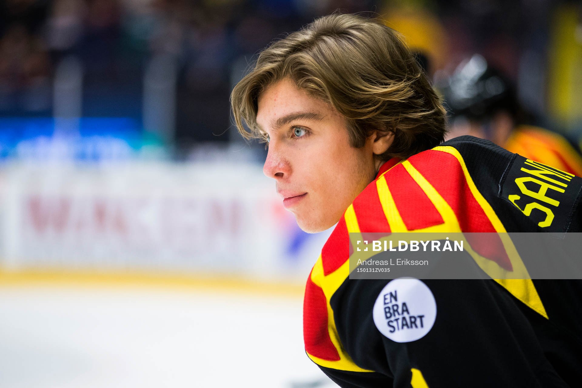 Brynäs målvakt Felix Sandström