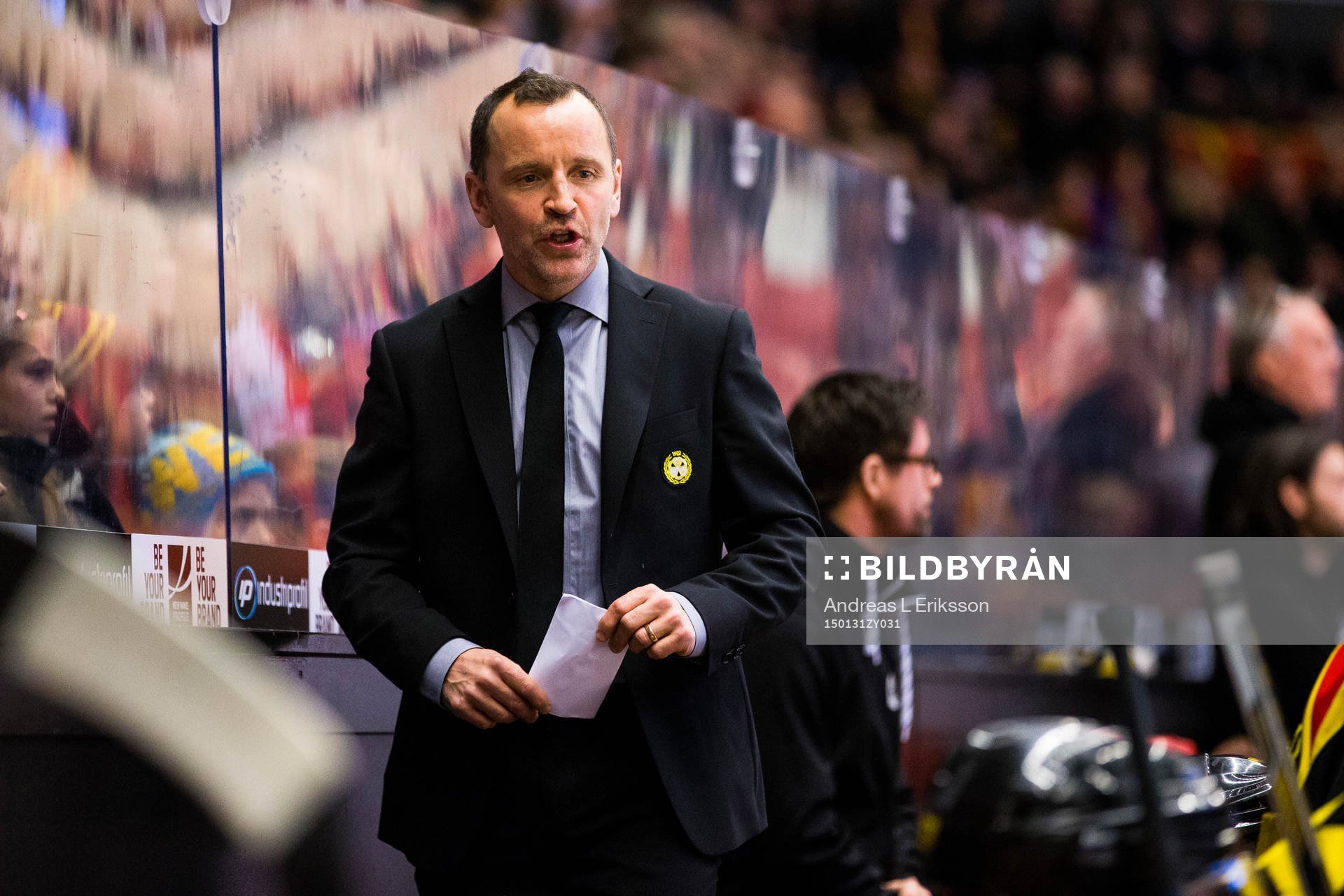 Brynäs tränare Thomas Berglund
