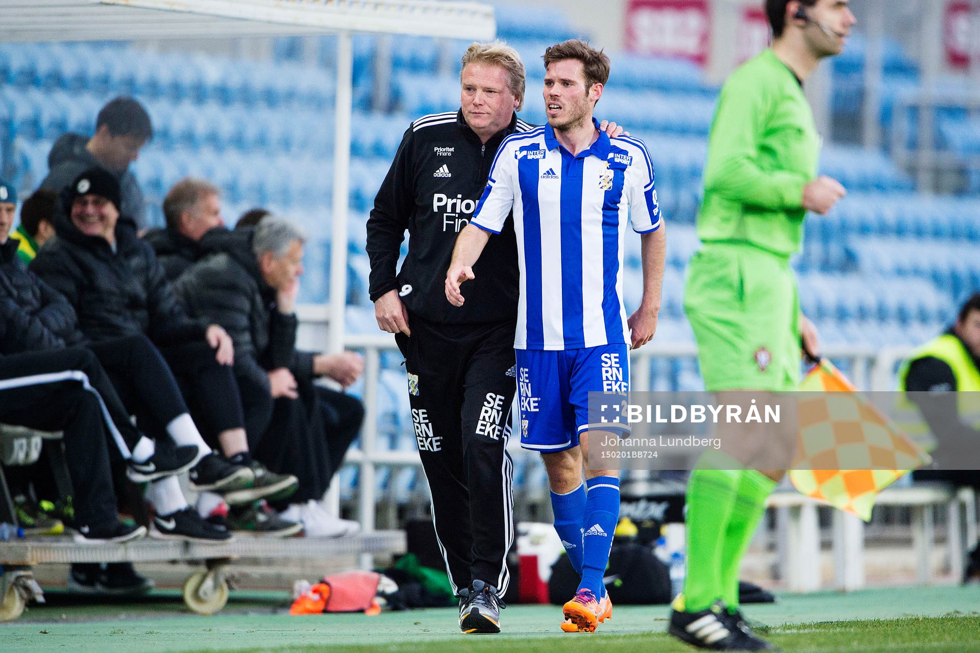IFK Göteborgs tränare Jörgen Lennartsson och Emil