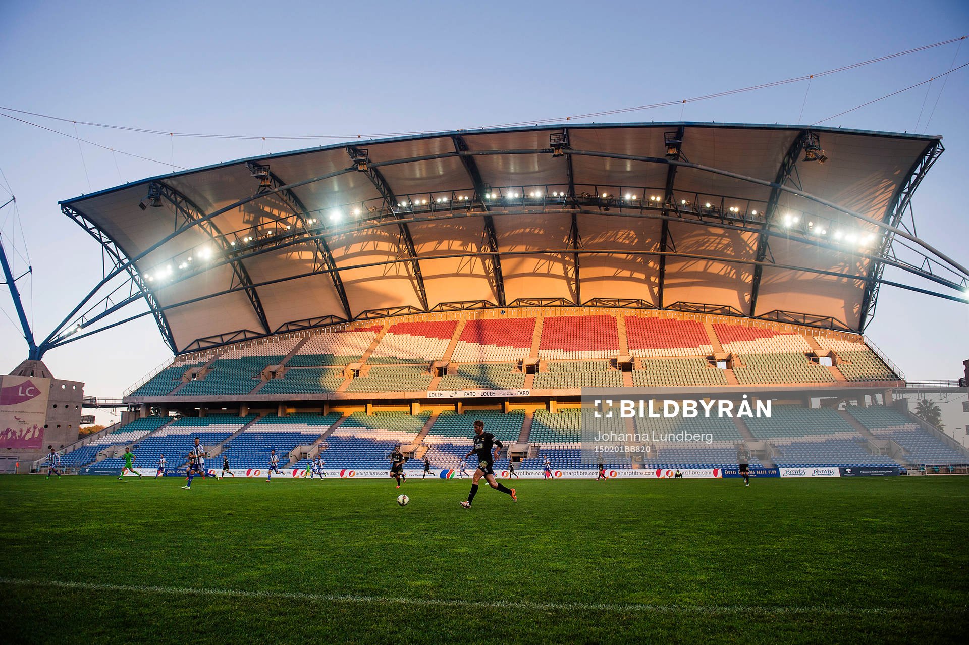 Översiktsbild över Estadio Algarve