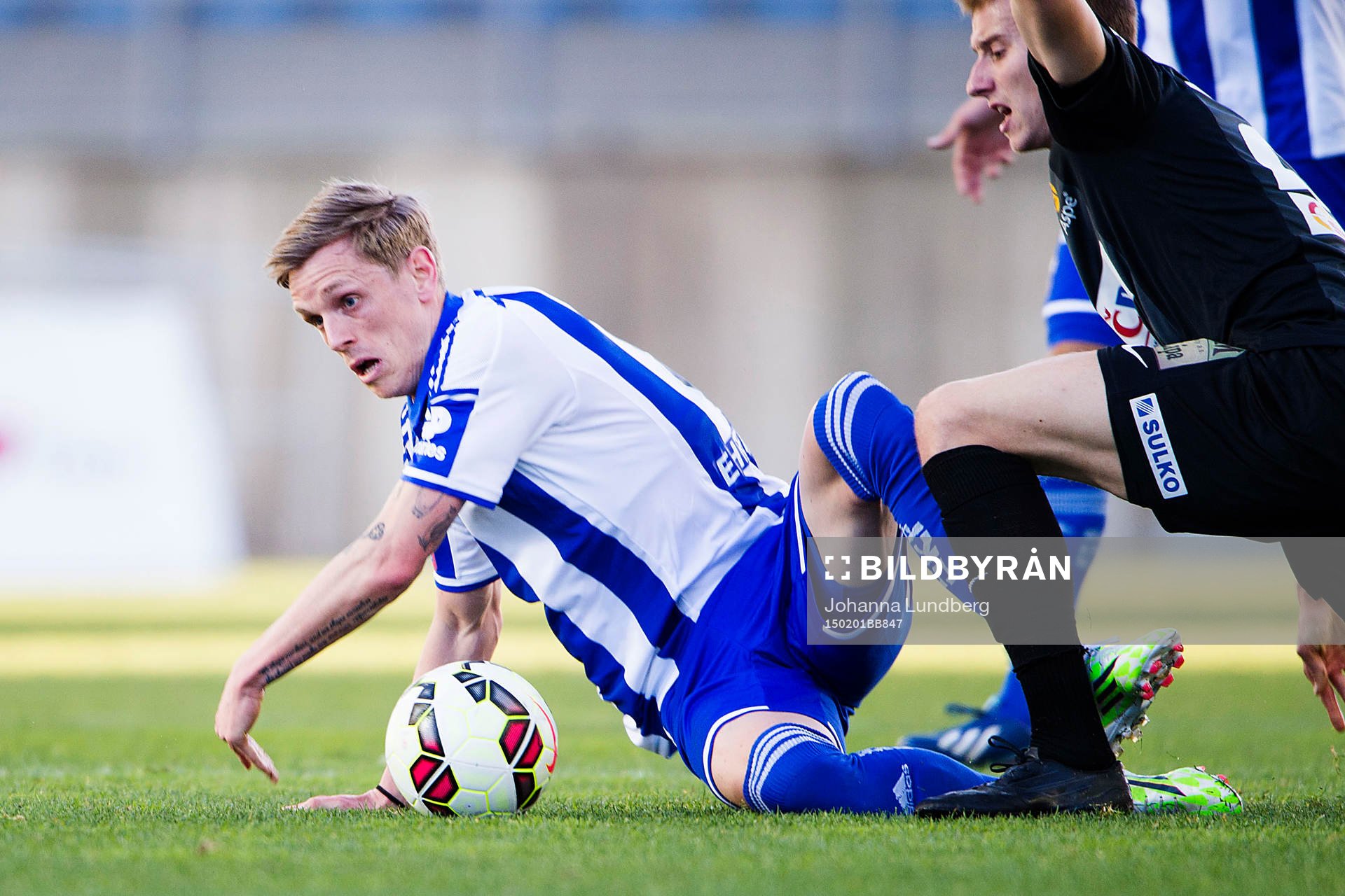 IFK Göteborgs Sören Rieks faller