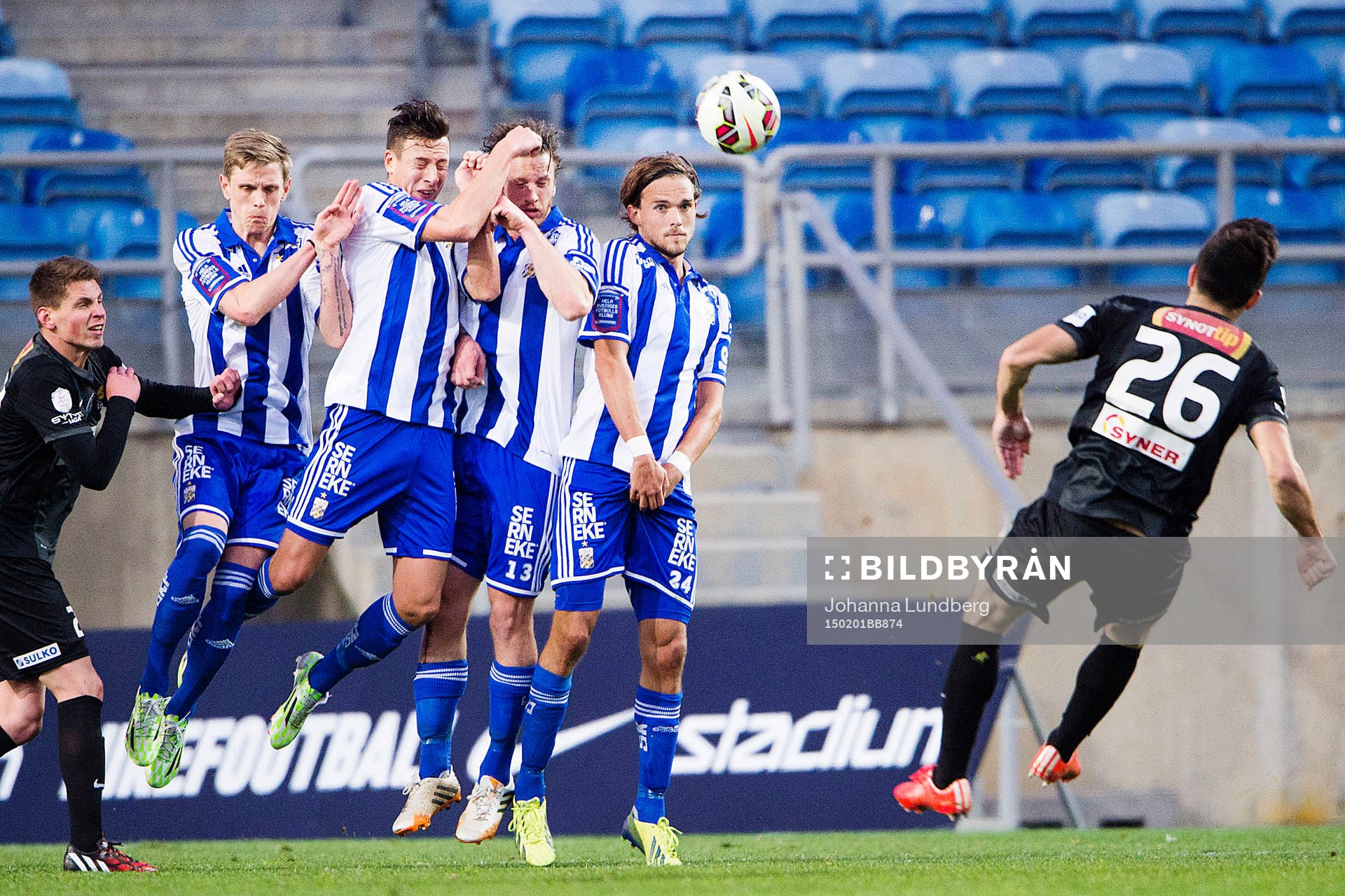 IFK Göteborgs Sören Rieks, Martin Smedberg Dalence,