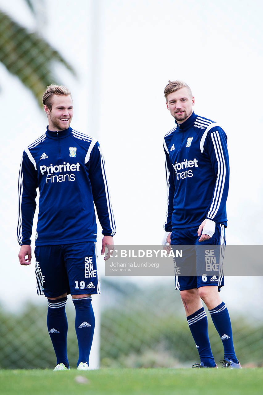 IFK Göteborgs Gustav Engvall och Sebastian Eriksson