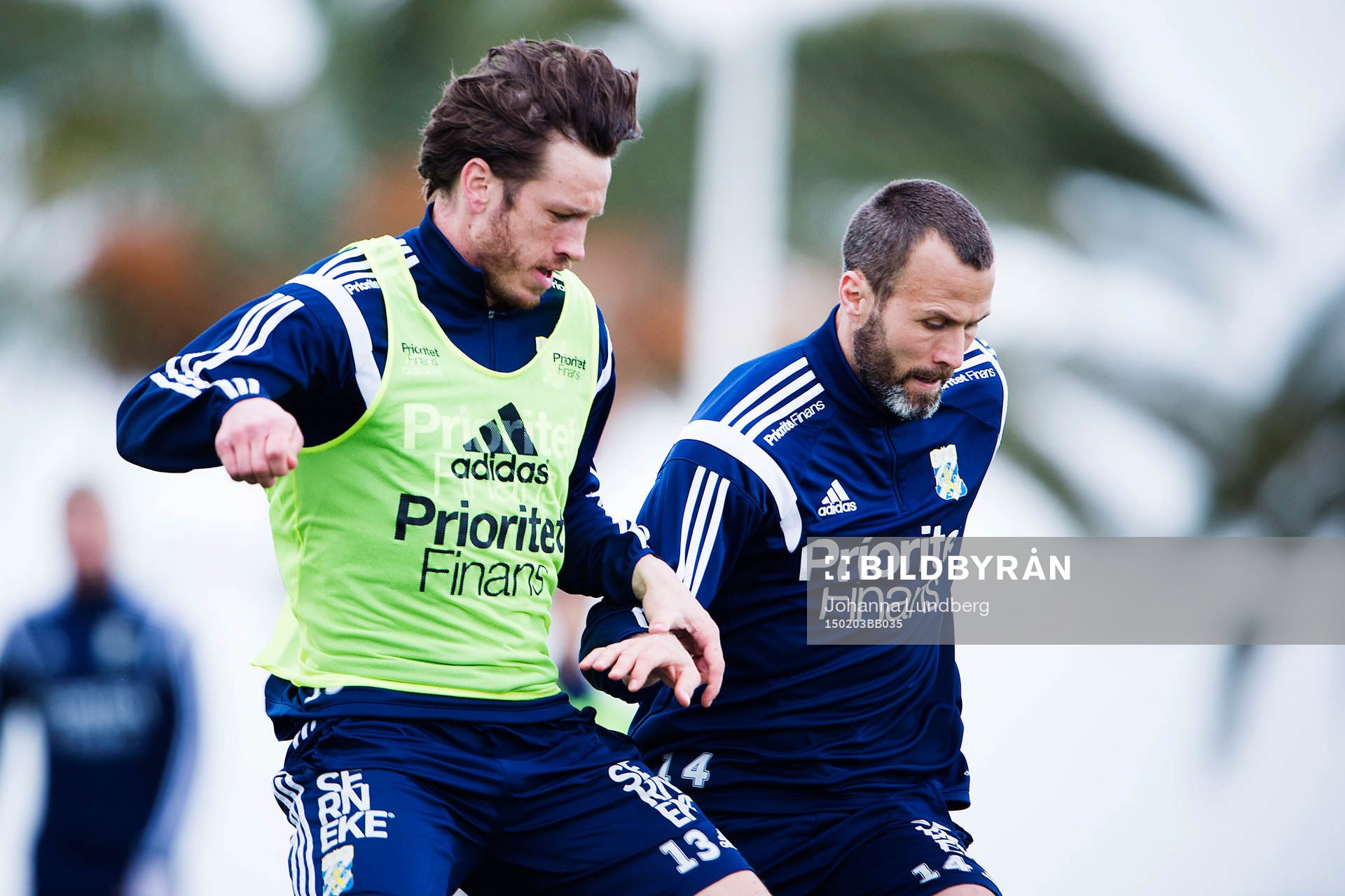 IFK Göteborgs Gustav Svensson och Hjalmar Jonsson
