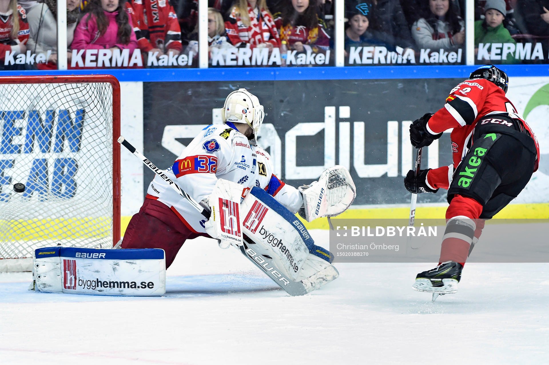 Malmö Redhawks Jens Jakobs sätter