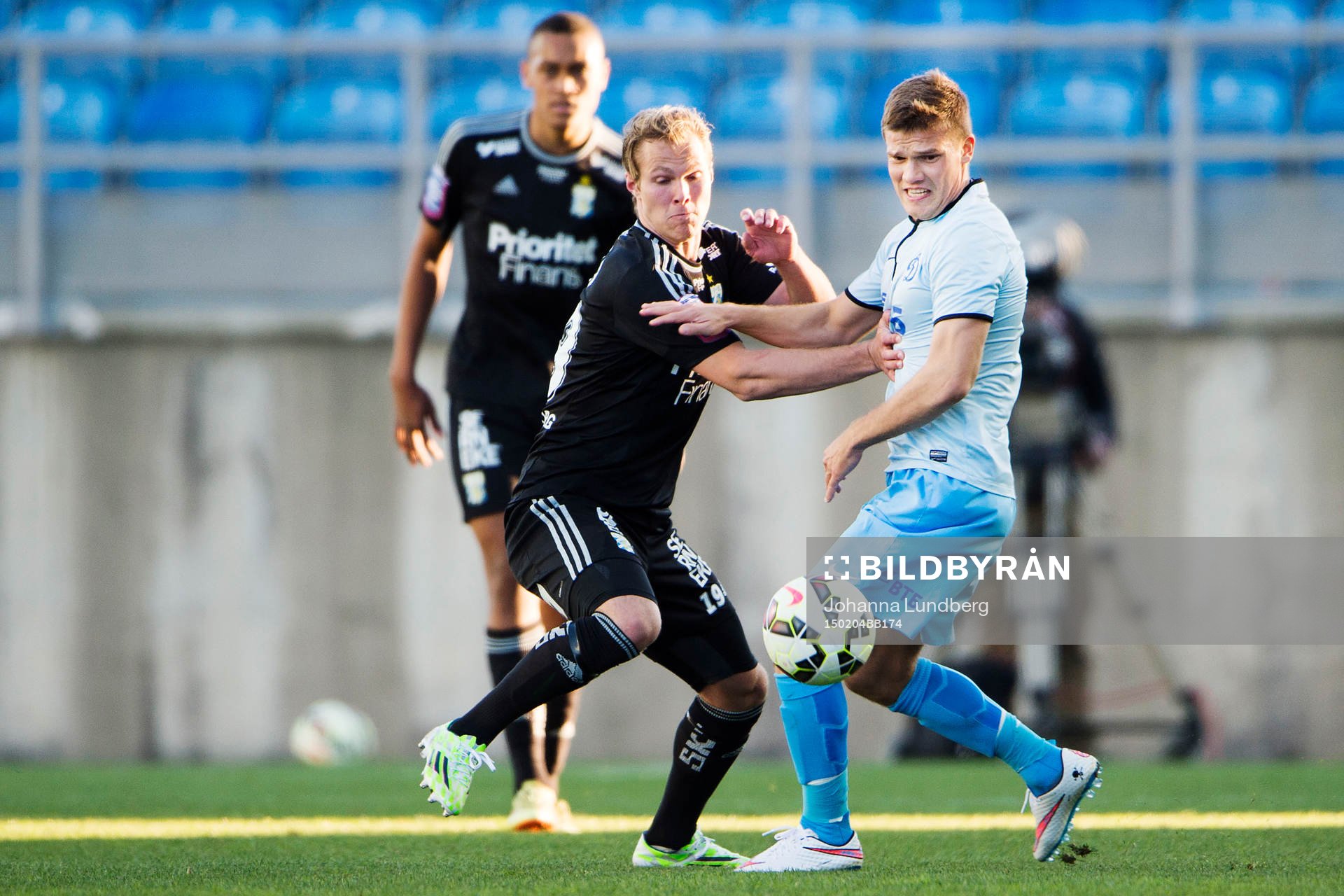 IFK Göteborgs Gustav Engvall och Dynamo Moskvas Igor