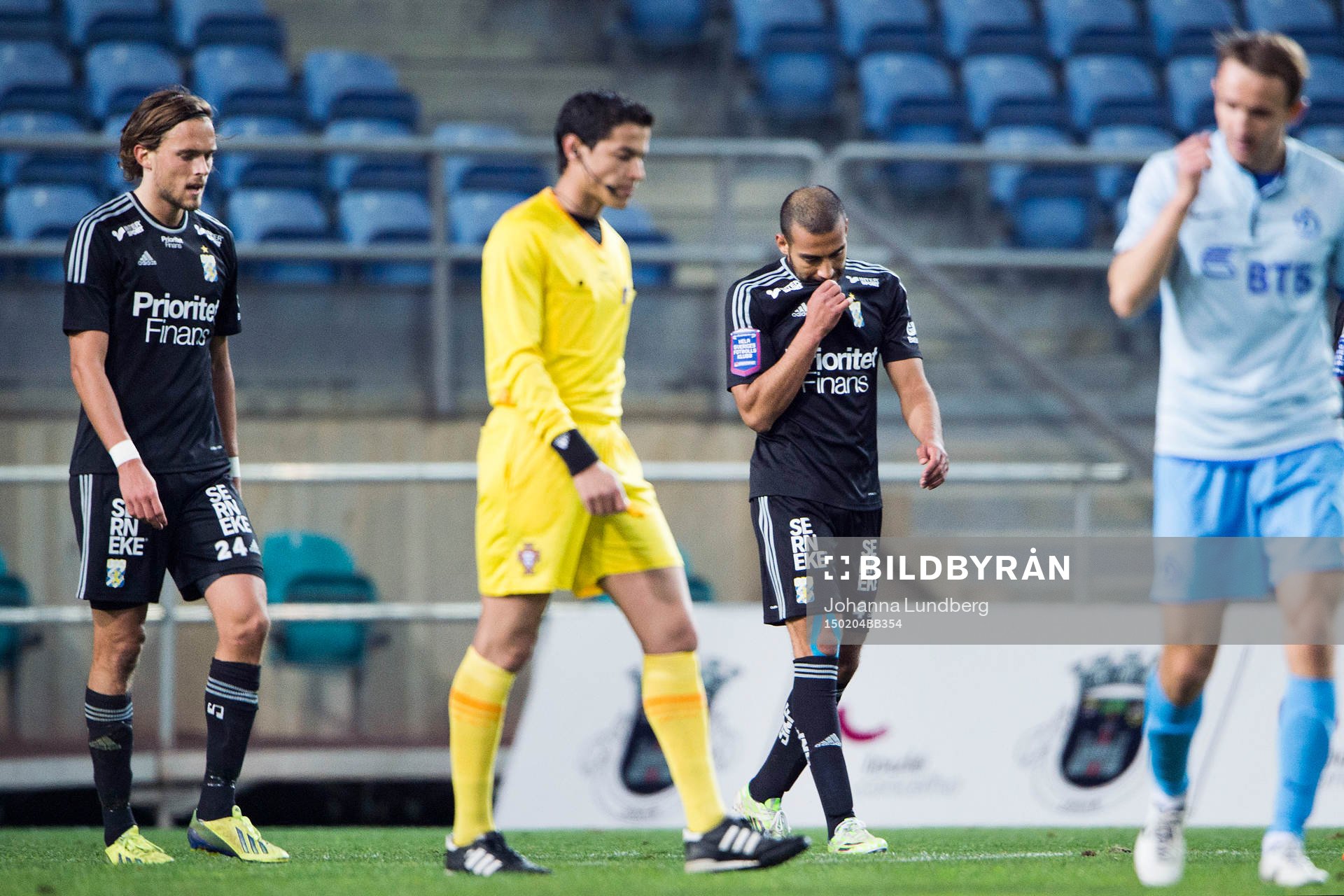 IFK Göteborgs Tom Pettersson och Haitam Aleesami deppar