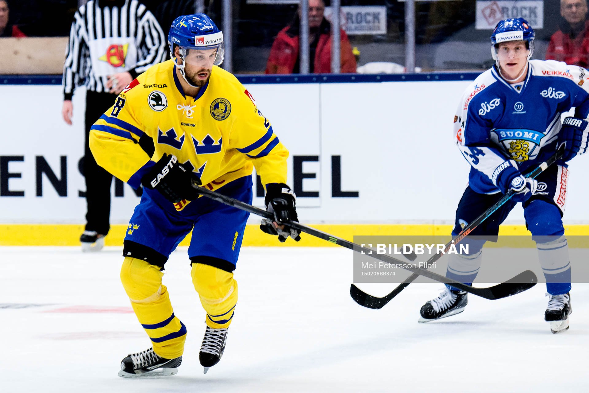 Sveriges Dick Axelsson och Finlands Olli Palola