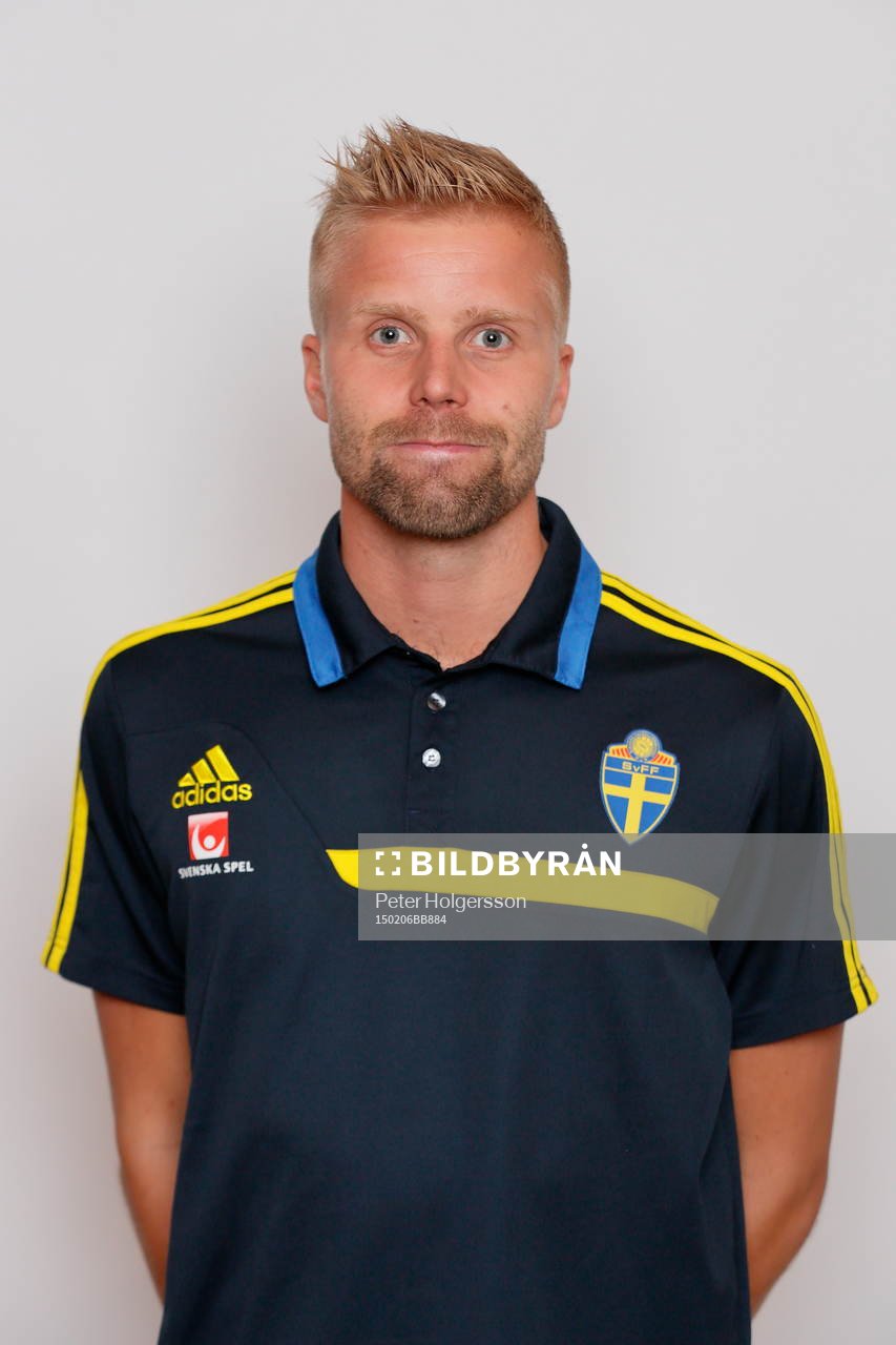 domare Glenn Nyberg under porträttfotografering 06 februari 2015 i Linköping.