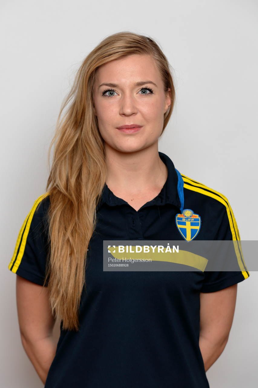 domare Camilla Stendahl under porträttfotografering 06 februari 2015 i Linköping.