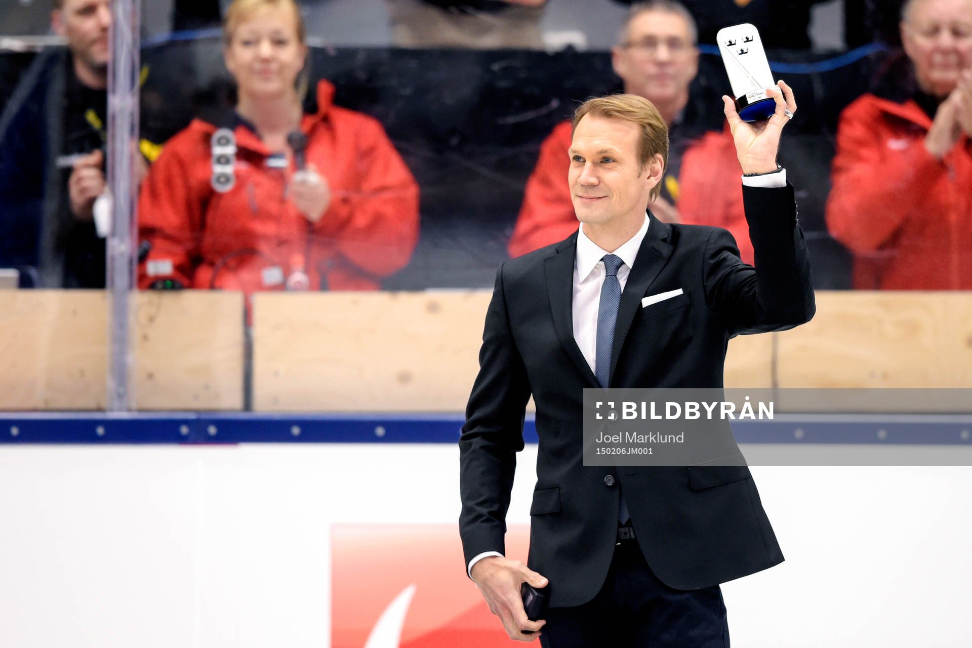 Nicklas Lidström som blivit invald Svenska Hall of Fame